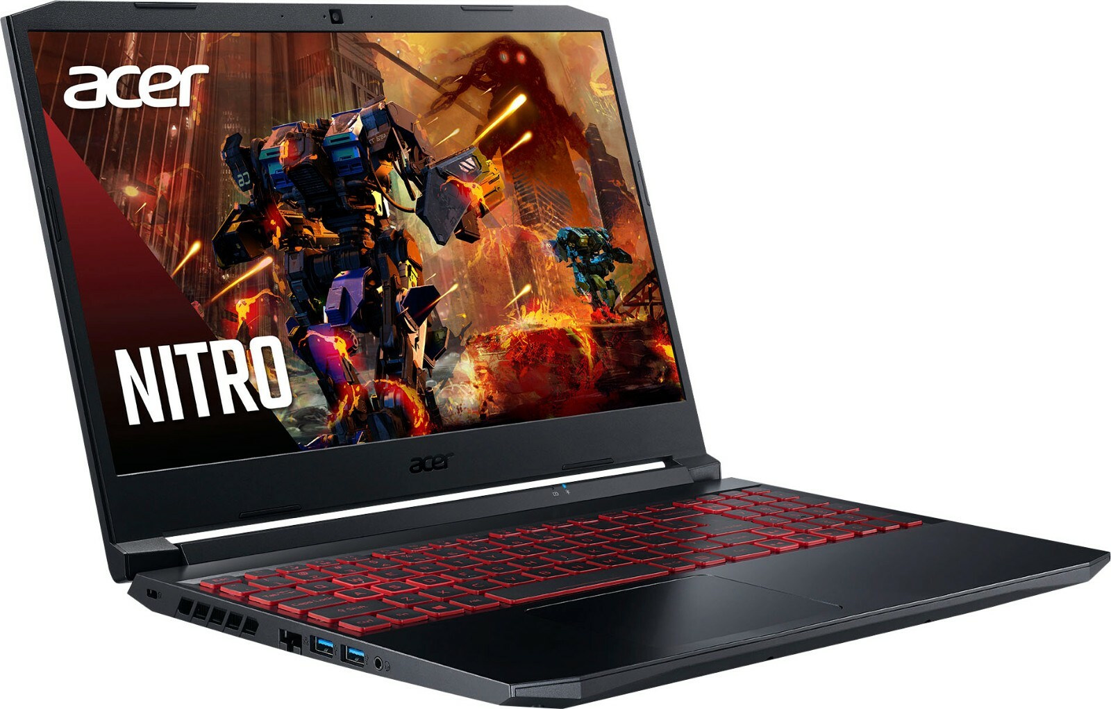 New Acer Nitro 5 15.6'' FHD 144Hz Laptop i7-10750H 16GB 512GB SSD RTX 3060 W11