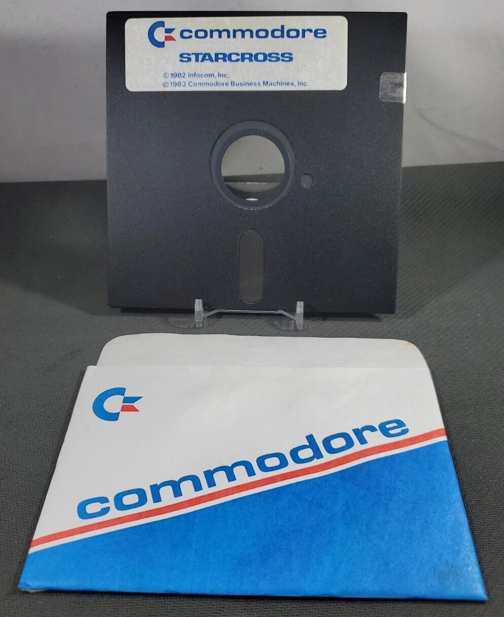 Commodore 64: Starcross, 1983, 5 1/2