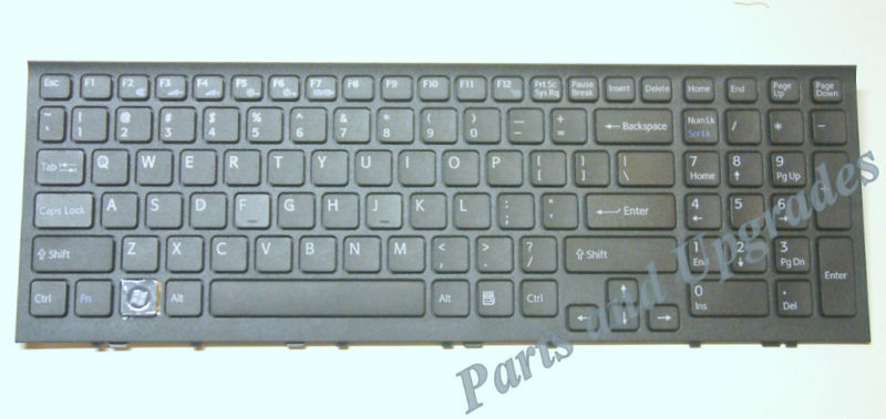 OEM SONY VAIO VPC-EE VPCEE Black Keyboard with frame V116646A 148915721 NEW US