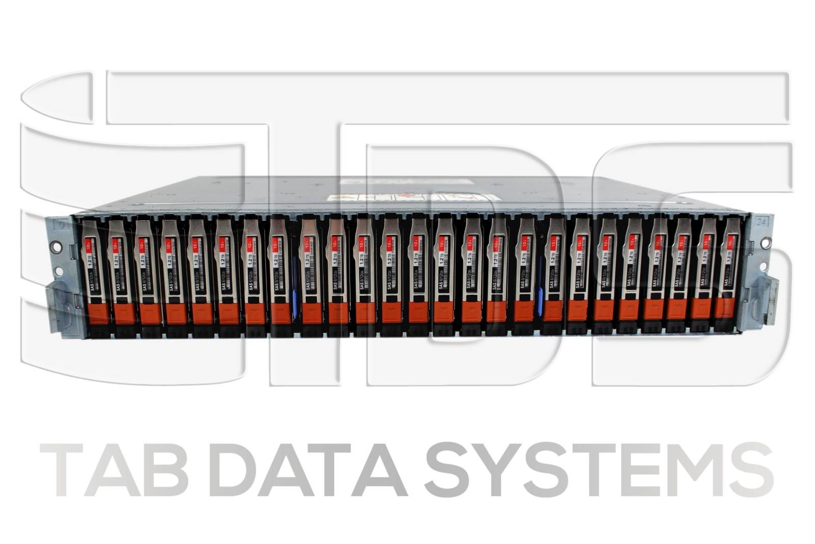 EMC Unity D4122FAF D4122F 25-Bay DAE w/ 25x D4-2S10-1200 1.2TB 2.5" SAS SSD