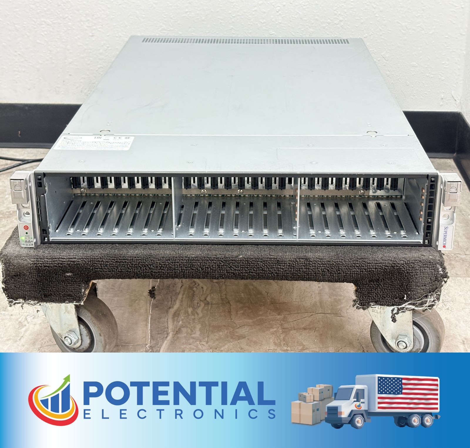 Supermicro CSE-219U / 219U-16 Rackmount Superchassis Server - 2x Intel E5-2695
