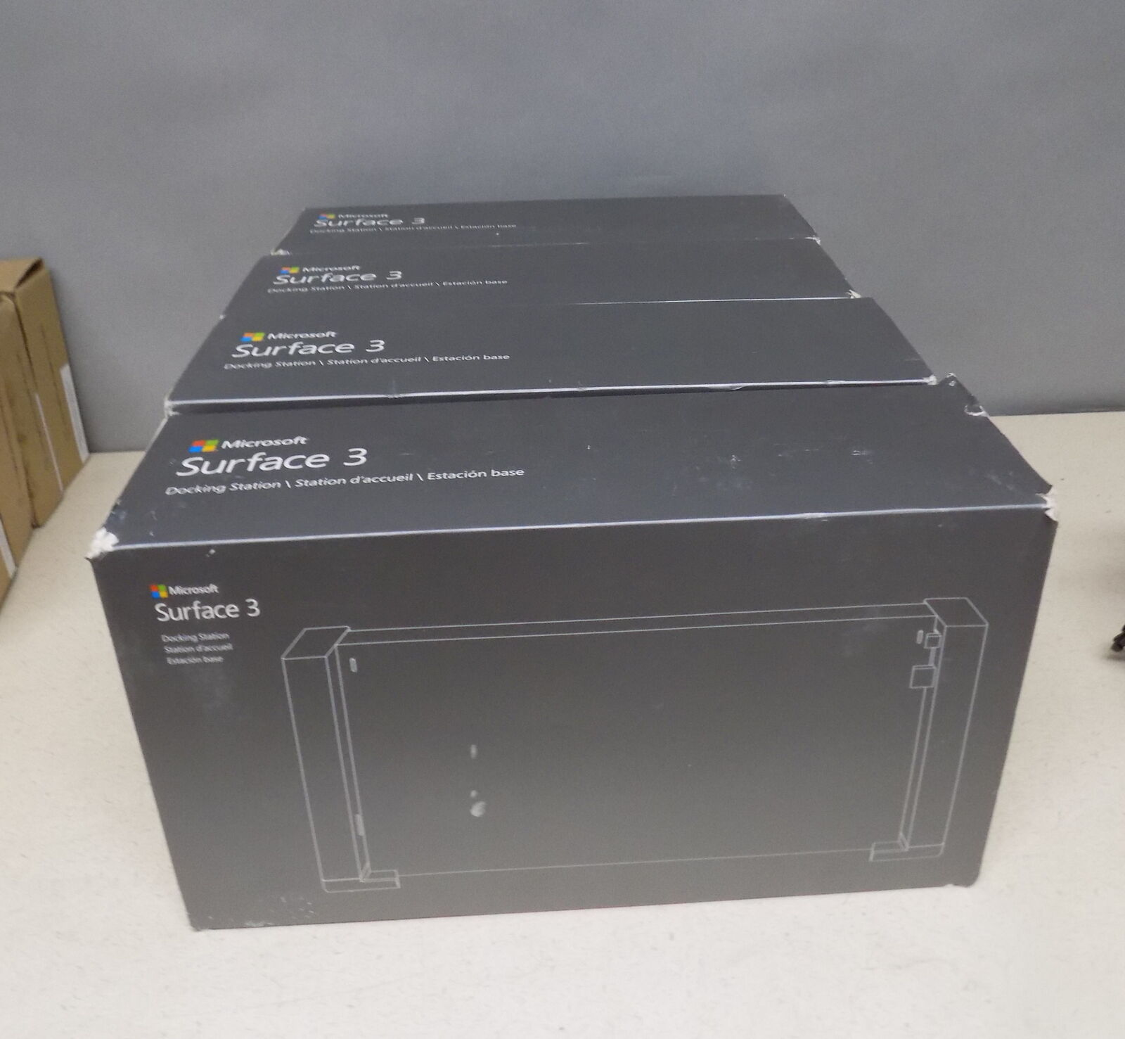 Lot of 4 - Microsoft Surface 3 Docking Stations NEW Sealed Box 
