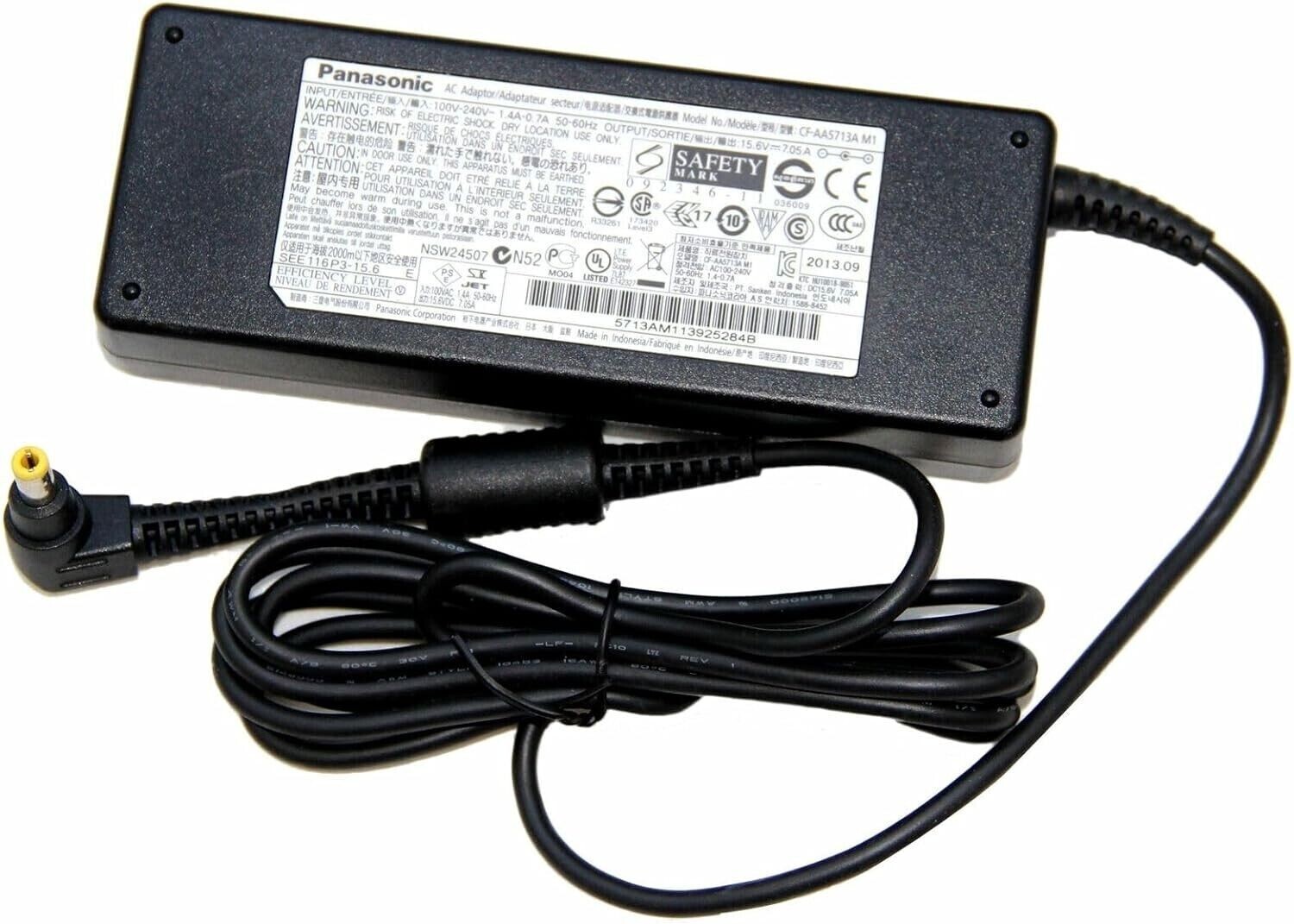 Genuine110W 7.05A 15.6V Charger For Panasonic Toughbook CF-31 CF-52 CF-53 Series