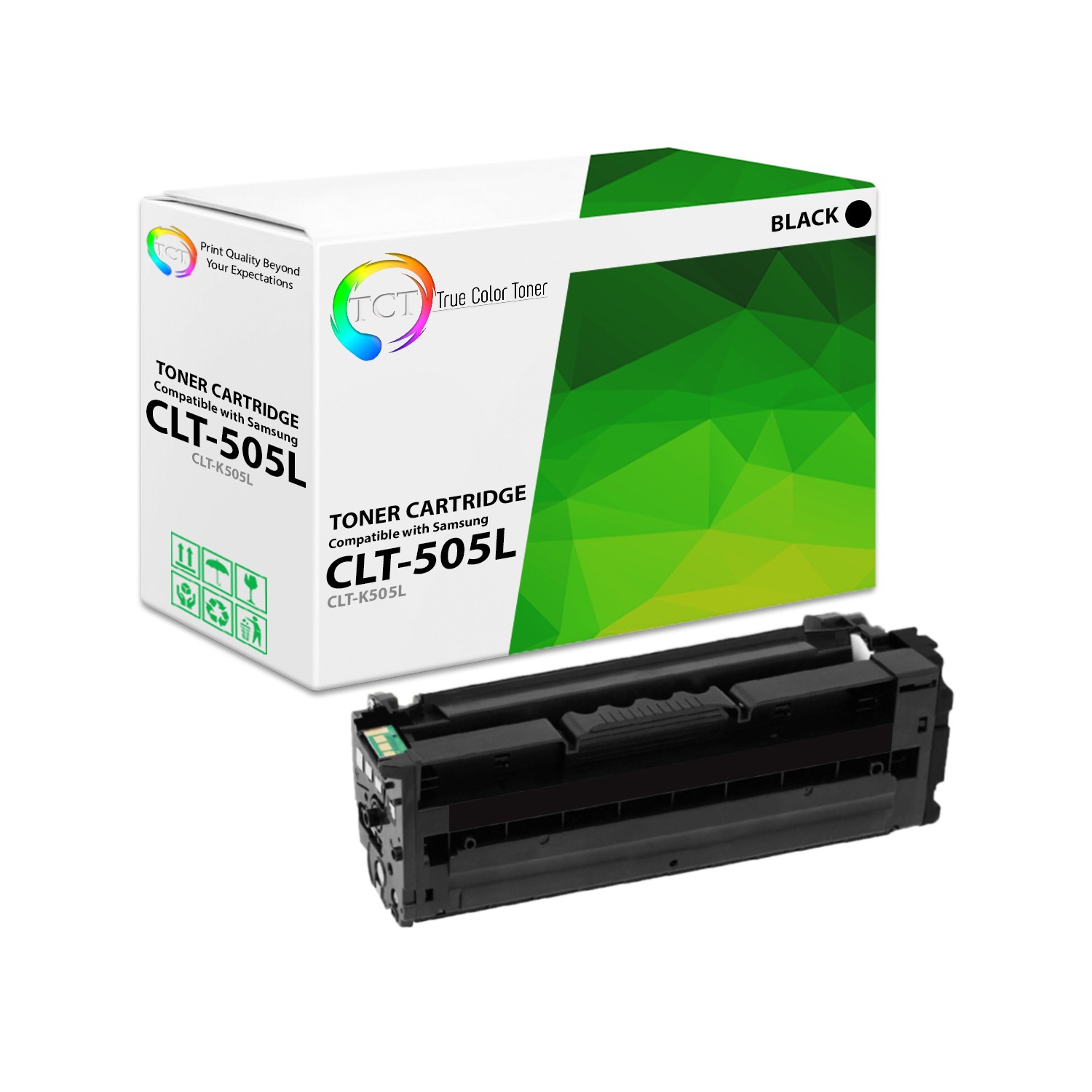 TCT CLT-K505L Black Toner Cartridge For Samsung ProXpress C2620DW C2670FW