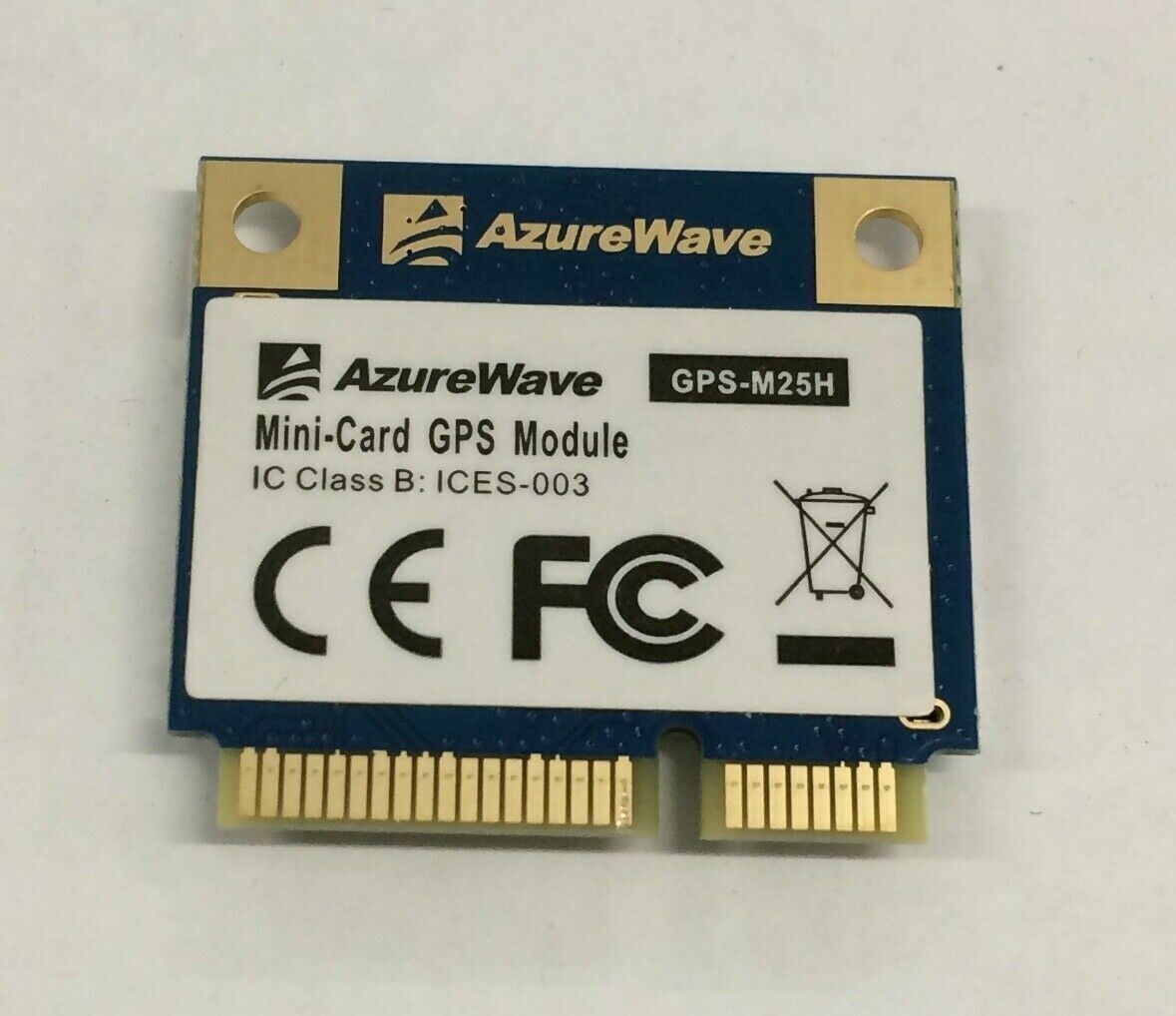 Genuine AzureWave GPS-M25H GPS Module PCIe Half Mini Card BCM47511 G86C00064210