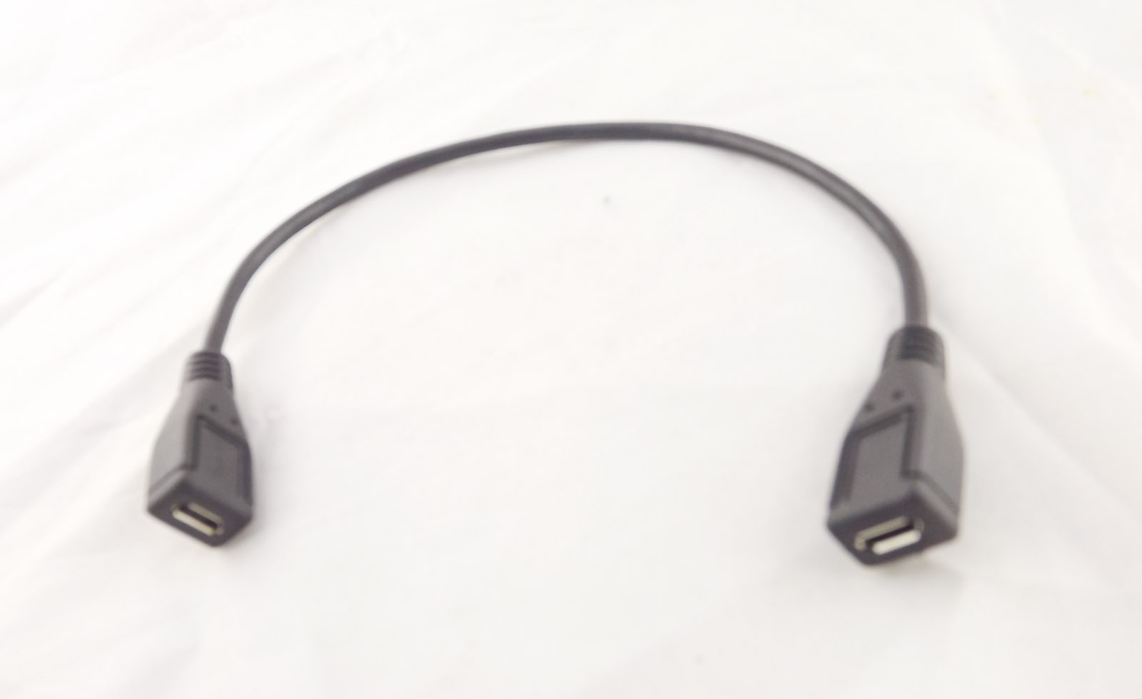 1x Micro USB B 5 Pin Female To Micro USB Female Extension Charging Adapter Cable