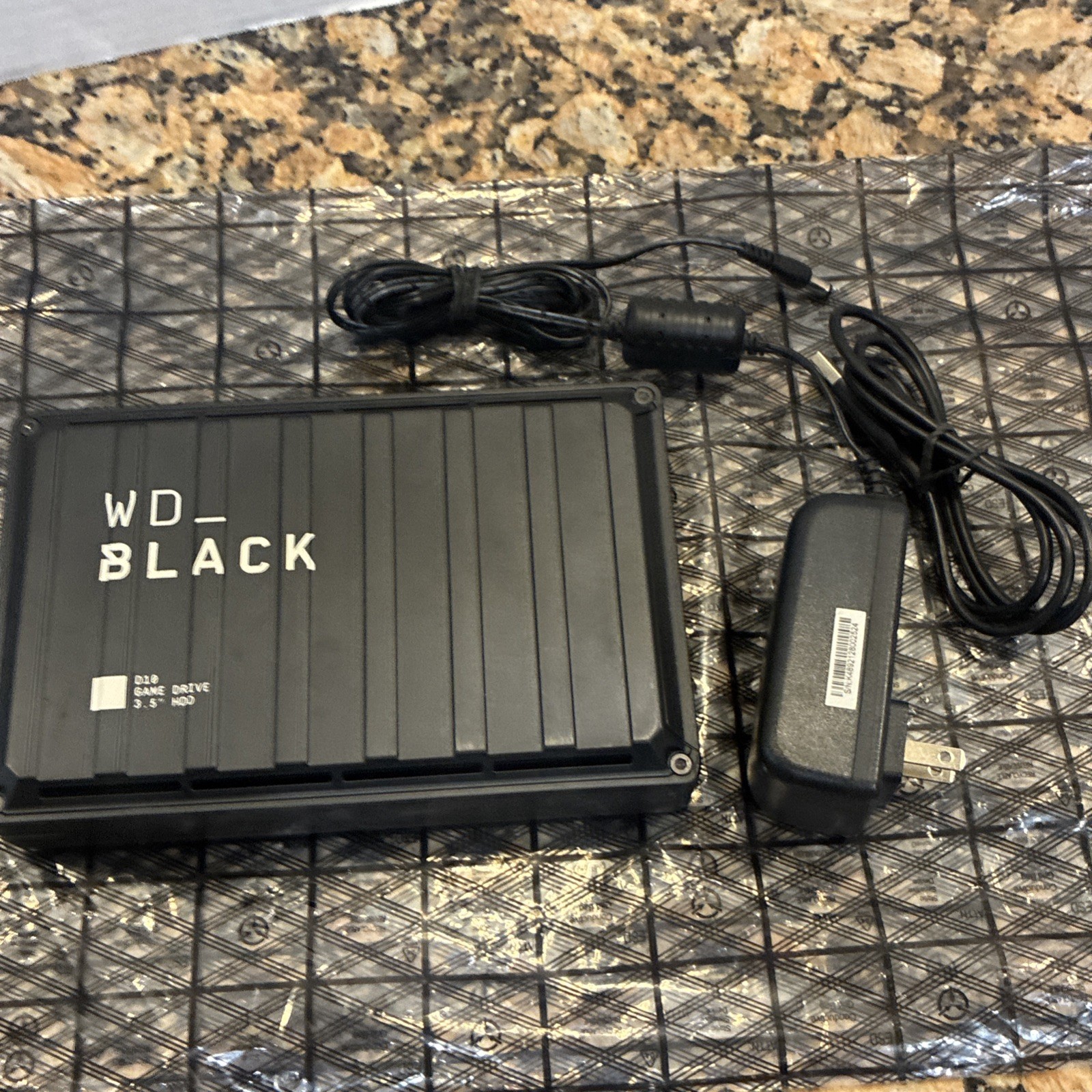 WD BLACK D10 8TB Game Drive 3.5 HDD PS5 Xbox PC WDBA3P0080HBK-0A - GOOD HEALTH