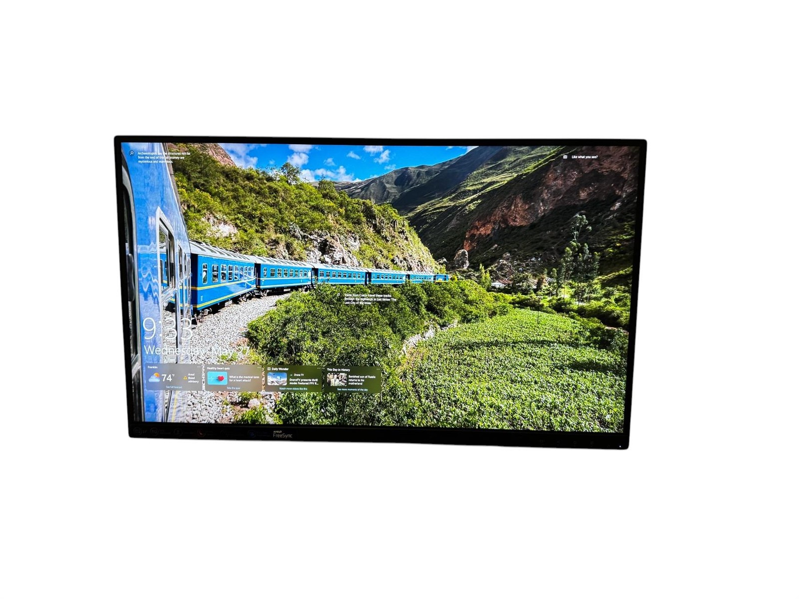 Lenovo Q27q-1L 27" 16:9 QHD IPS LED Monitor NO Stand Grade-C