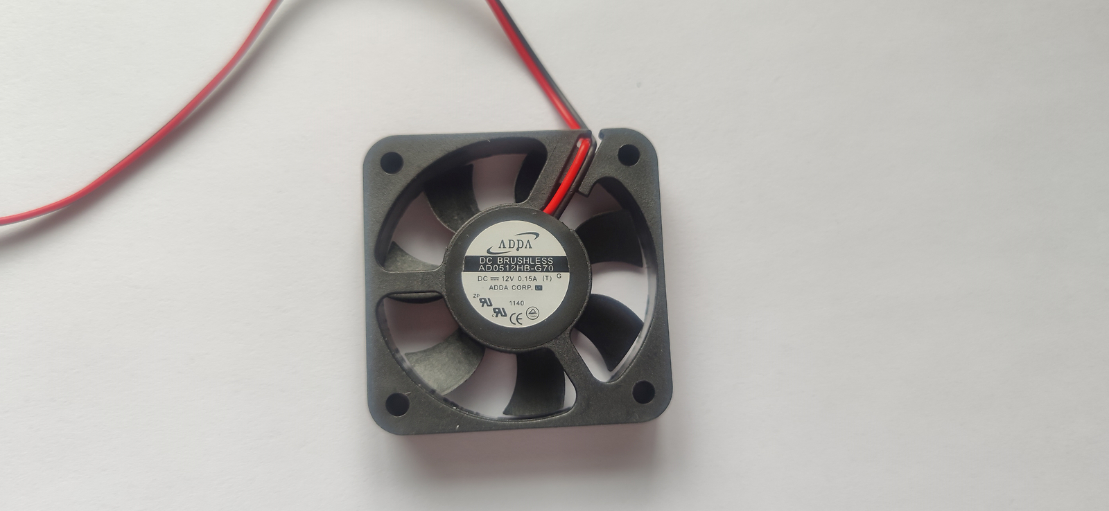 1pc ADDA AD0512HB-G70 5010 5CM 12V 0.15A Converter Cooling Fan