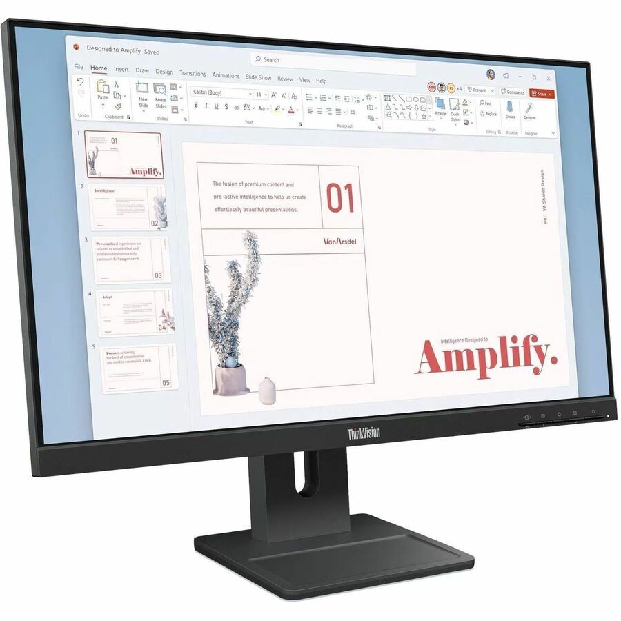 Lenovo ThinkVision E24-40 23.8" Class FHD LED Monitor 1920x1080 100Hz 4ms