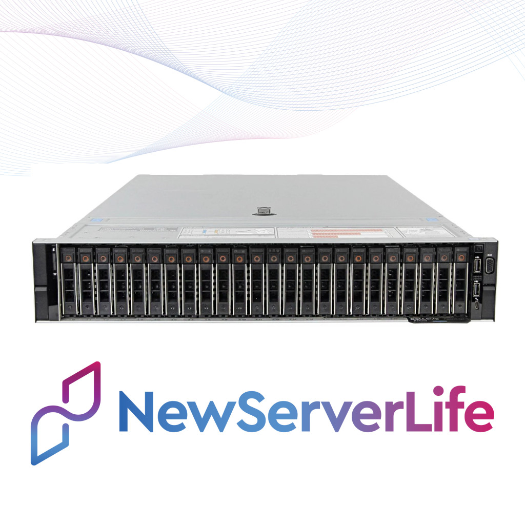 DELL R740xd 24SFF Server 2x Gold 6152 2.1GHz =44 Cores 64GB H730p 4xRJ45