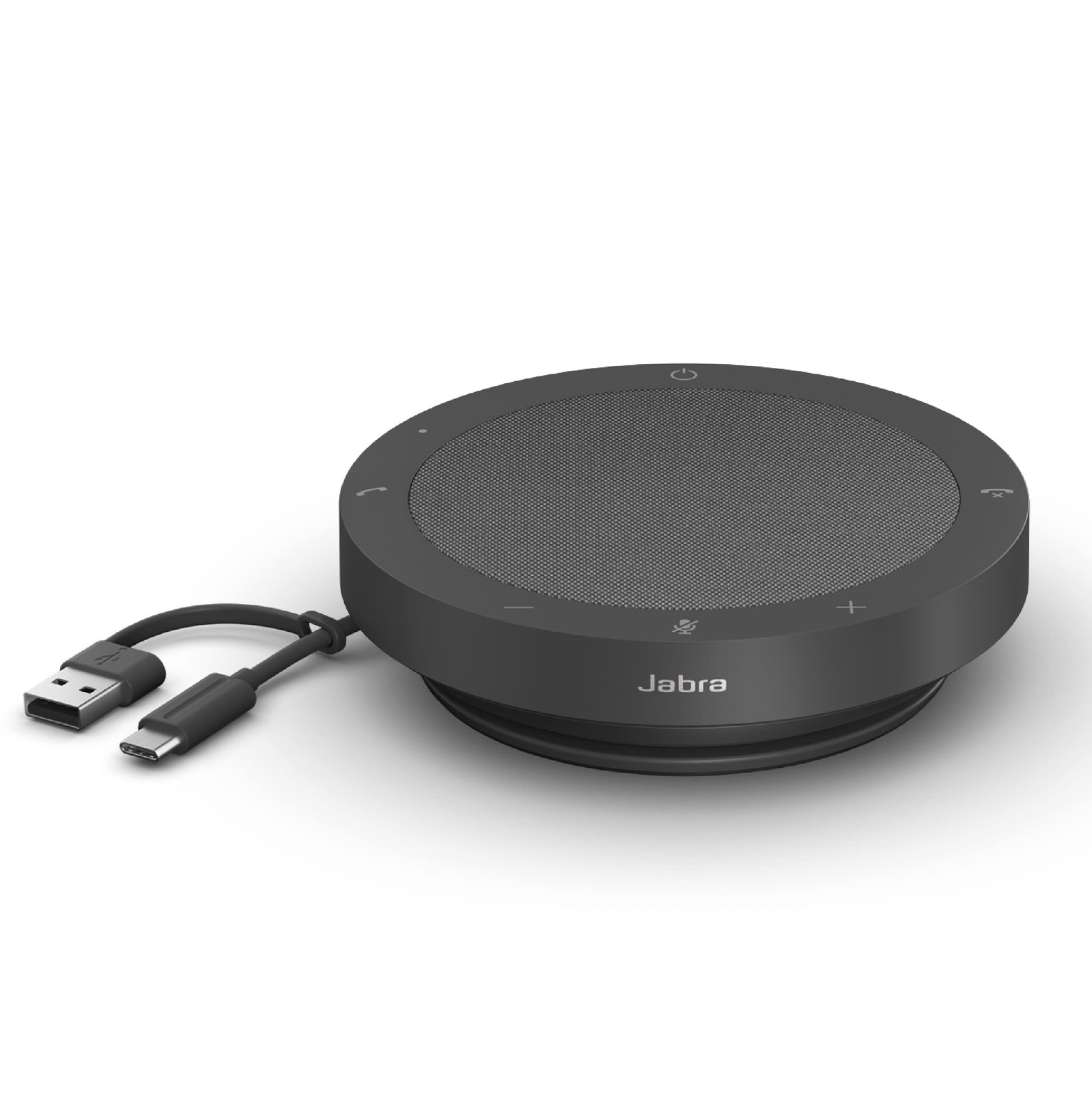 Jabra Speak2 40 Portable Speakerphone 4-Mic USB-C/A Dark Grey Zoom Certified