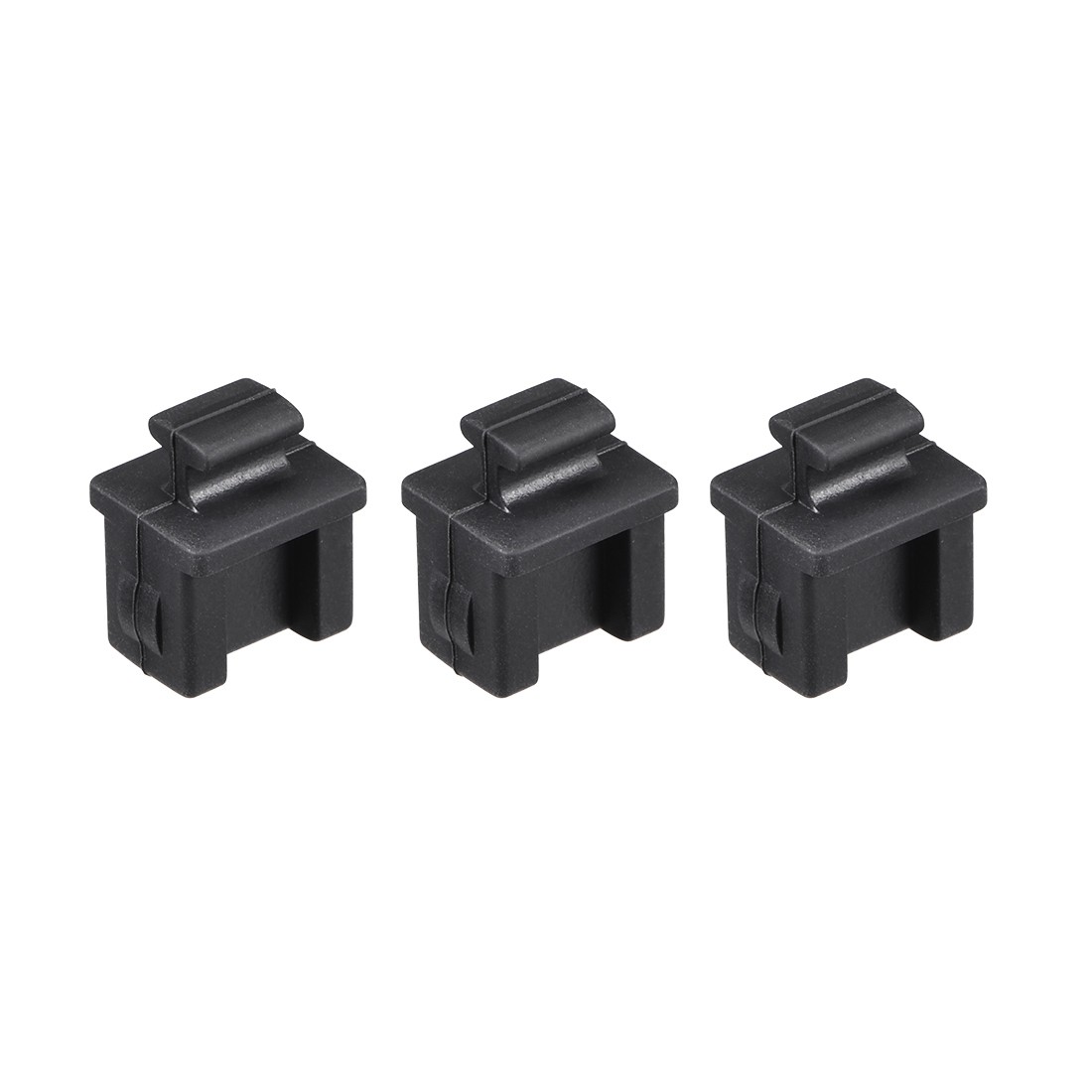 14mmx12mmx17mm SFP Silicone Protectors Cap Port Cover Anti Dust Black, 20X