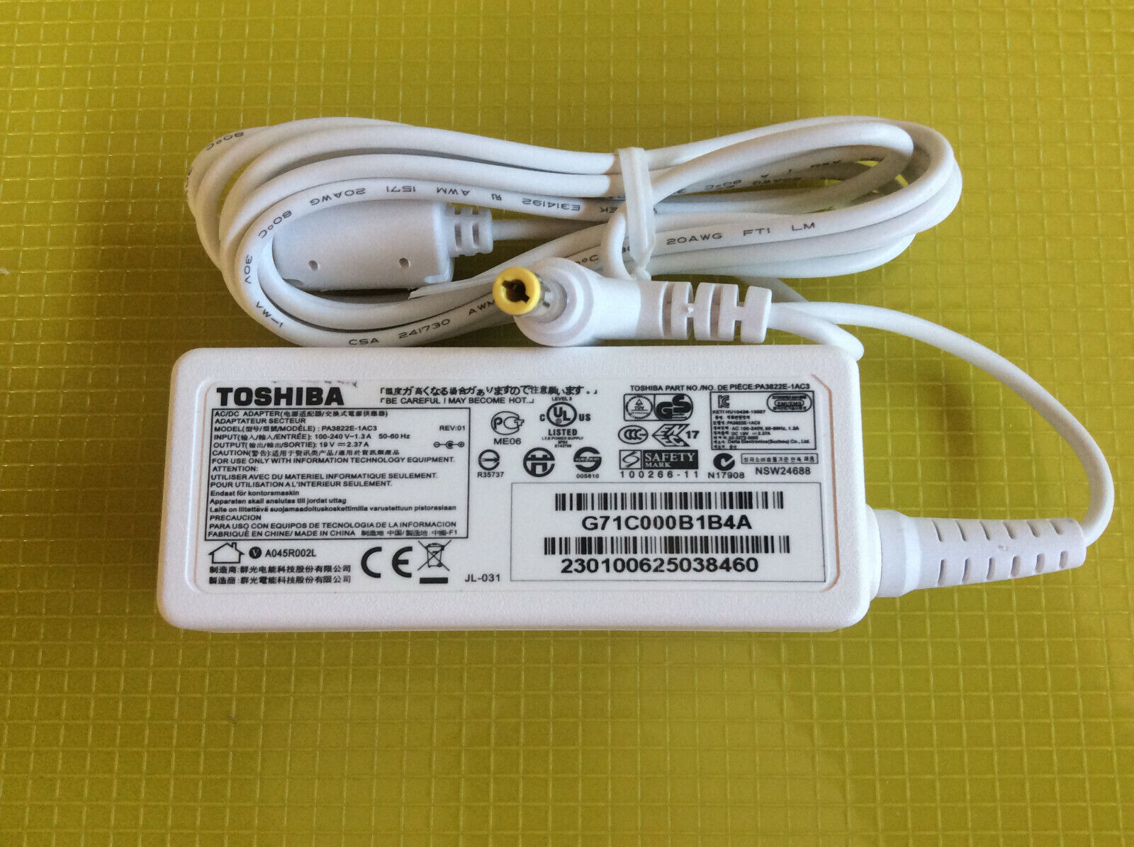 OEM Toshiba L50-C L50D-C L70-C P50D-C P50-C P50T-C 45w Power Supply Charger+Cord