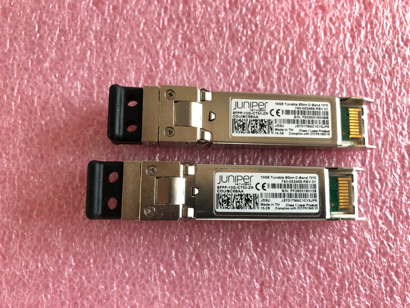 Juniper SFPP-10G-CT50-ZR 740-052469 SFP 10GE DWDM Tunable 80km C-Band COUIBC8BAA