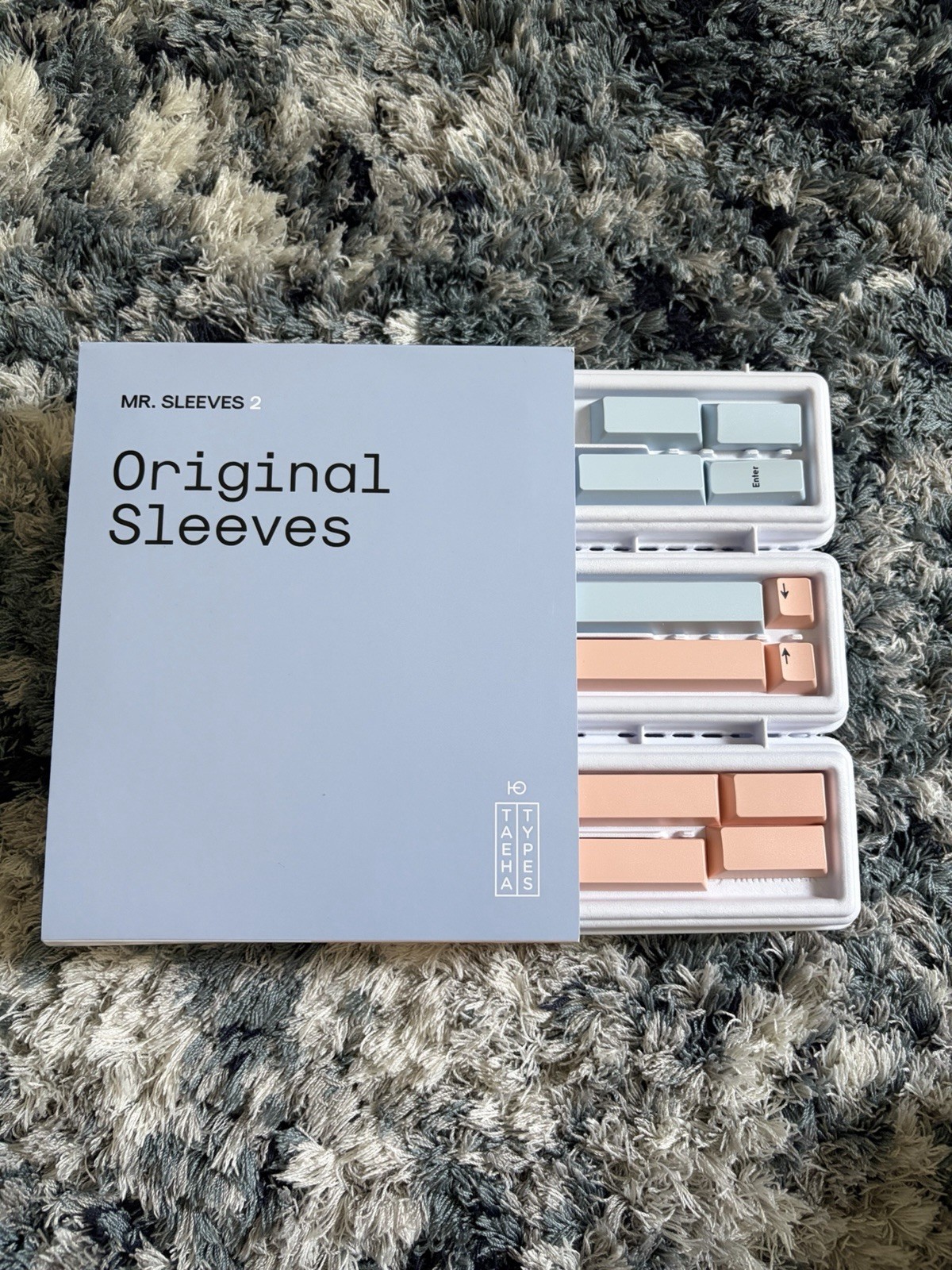 GMK Mr. Sleeves 2 Original Sleeves Double Shot ABS Keycaps For Keyboards