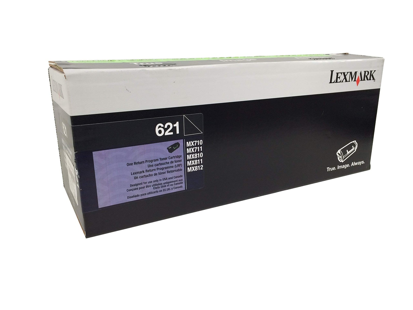 Original Lexmark 62D1000 Black Toner. New Sealed Box, We Ship Fast