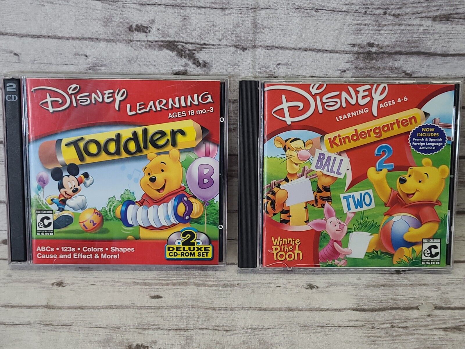 Disney's Winnie the Pooh Kindergarten and toddler for Windows/Mac CD-ROM