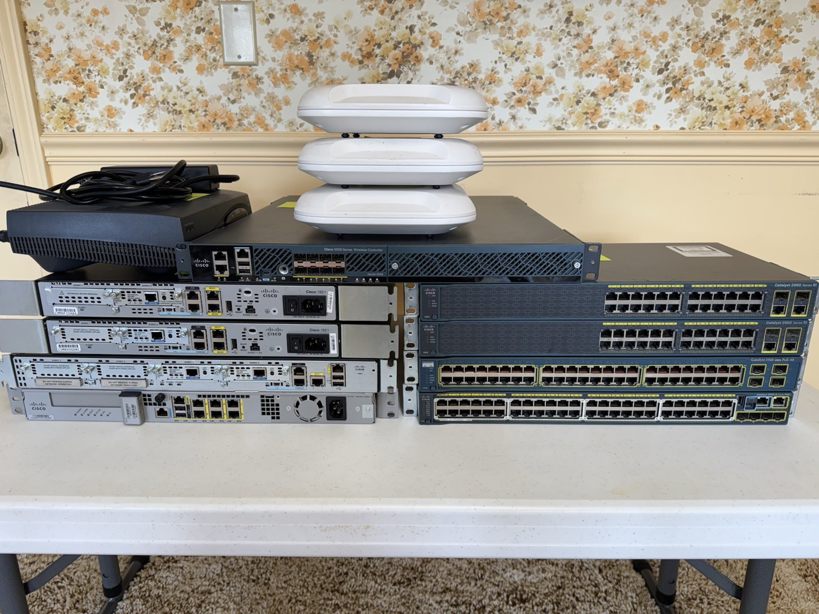 Cisco home lab for CCNA and networking practice