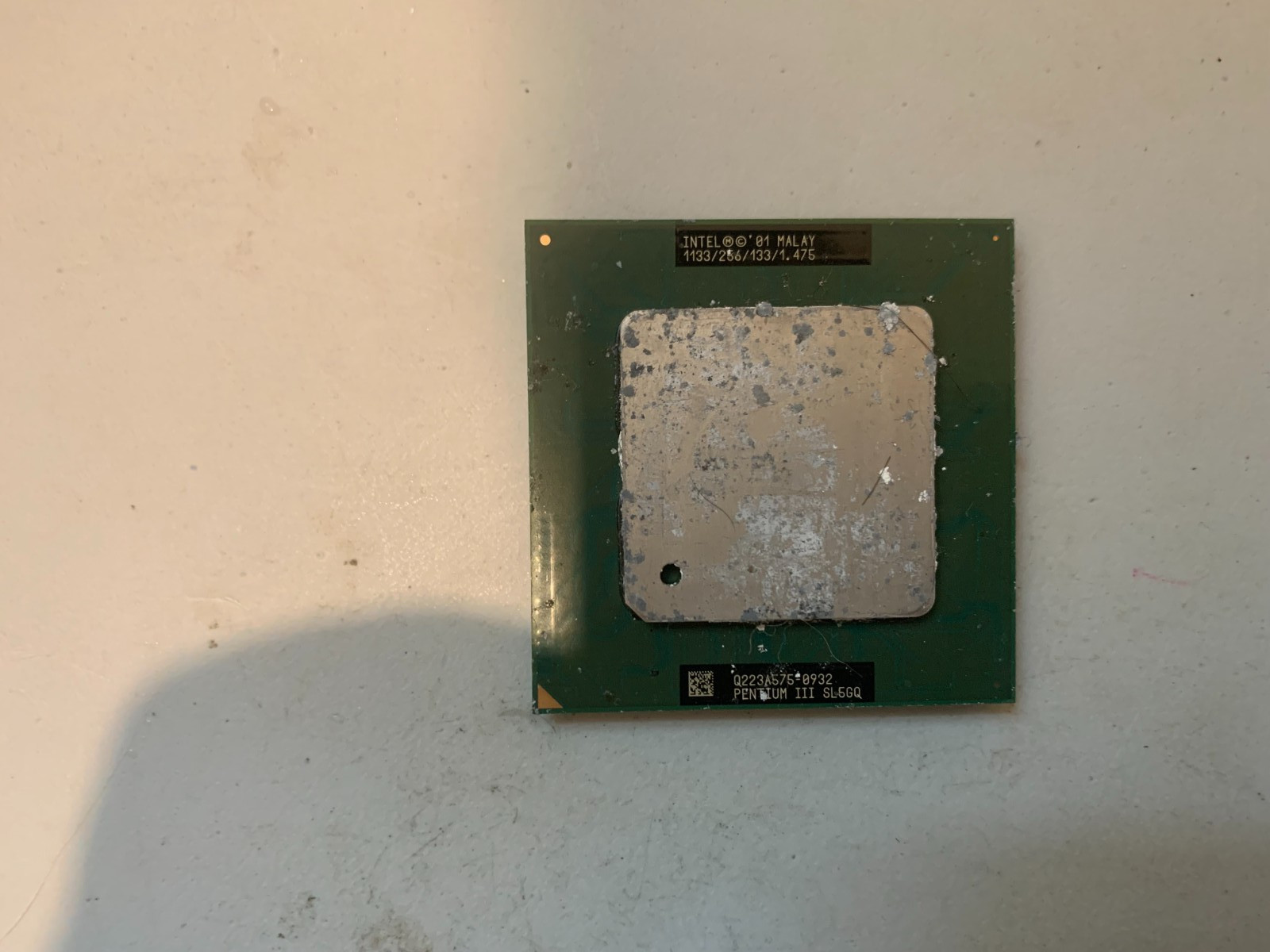 Intel Pentium III  SL5GQ  1.133GHz/256KB/133MHz Processor  Socket 370 CPU