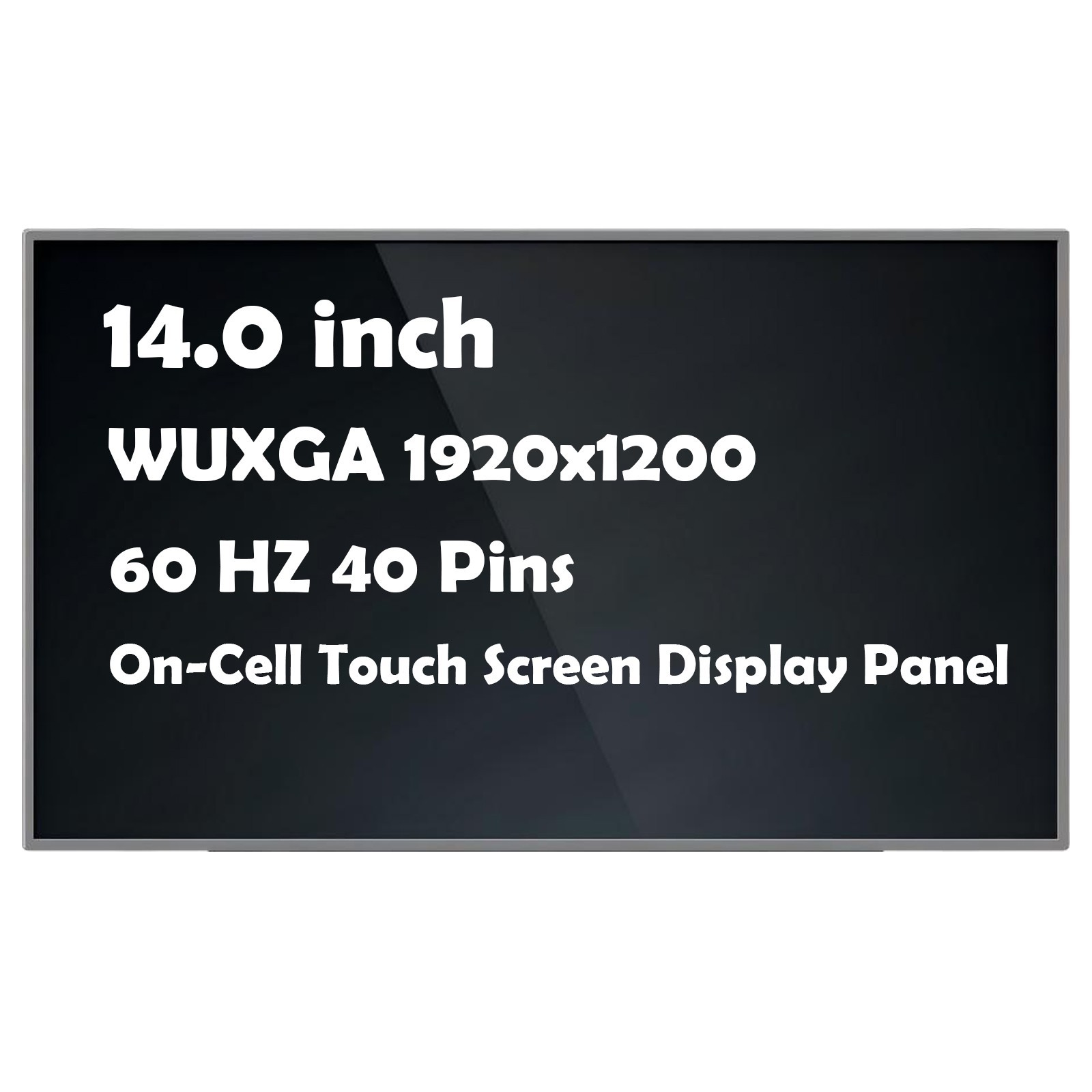 14" B140UAK03.2 1920x1200 40 Pins LCD On-Cell Touch Screen Display Panel