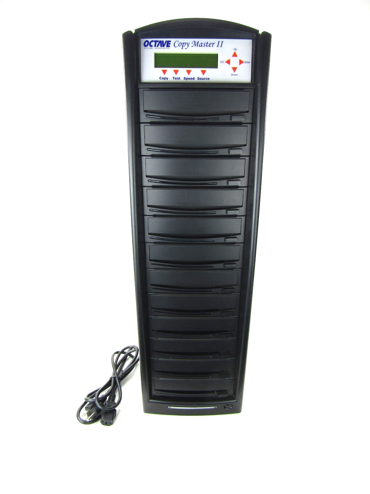 Octave Copy Master II 1-to-11 CD/DVD Duplicator