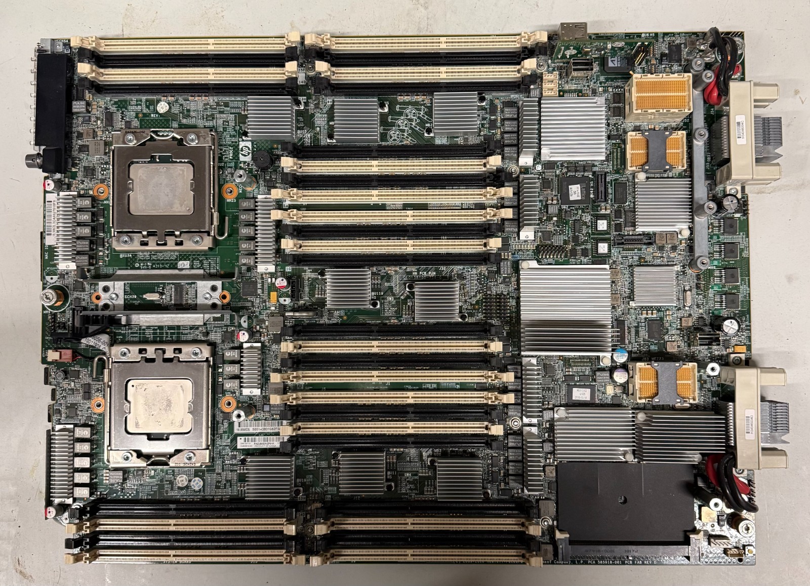 610091-001 I HP A-Side System Board Proliant BL680G7 Intel Xeon 7500 Series
