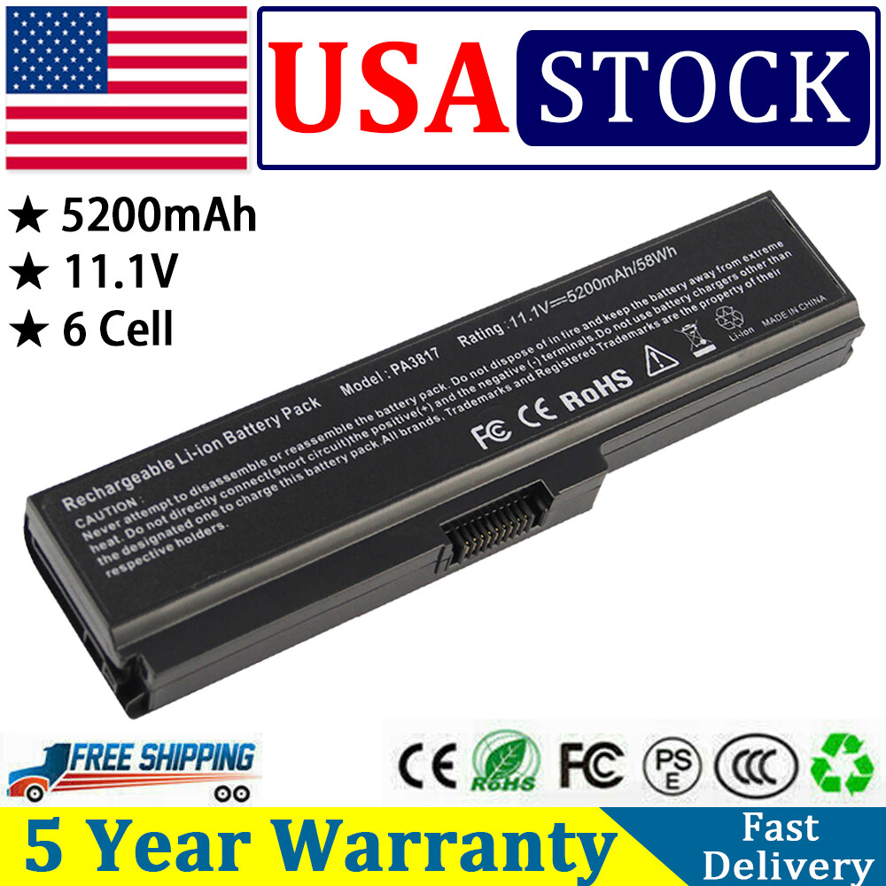 Battery For Toshiba Satellite L745 L750 L770 L775 P740 P745 P750 P755 P770 P775