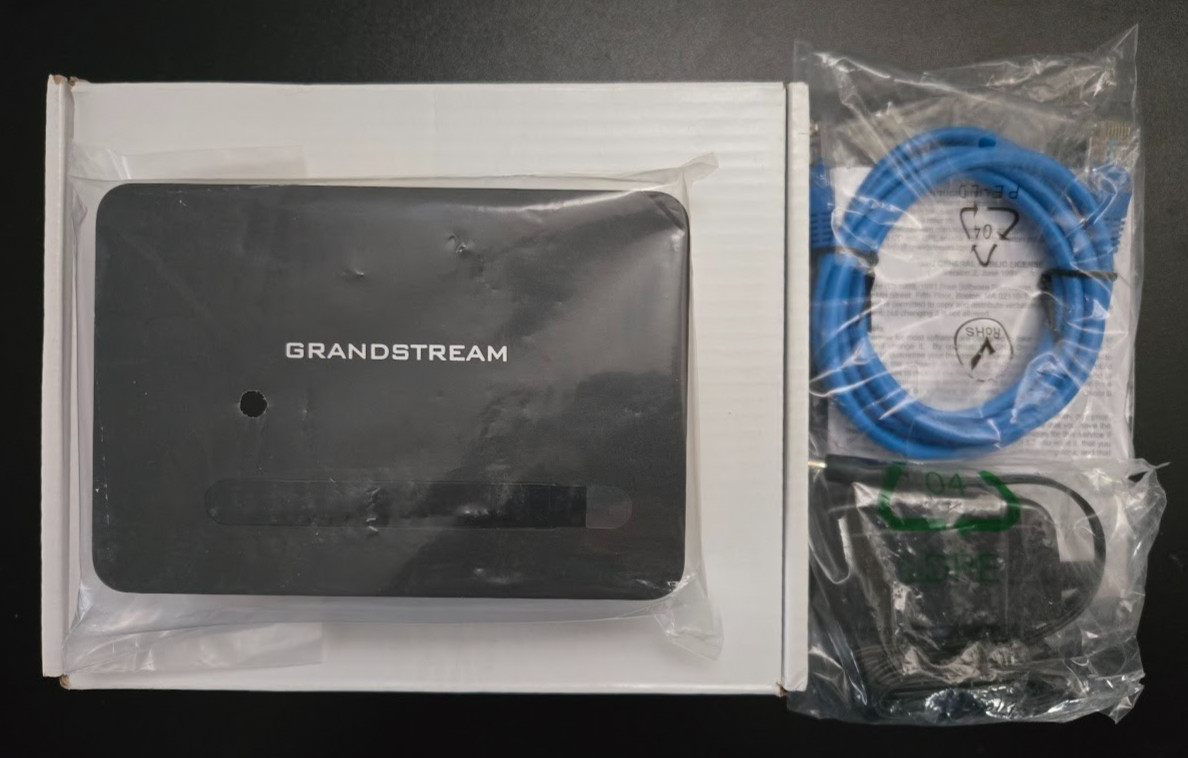 Grandstream HT814 4-FXS Office HD NAT Router 2-SIP Voip Gateway