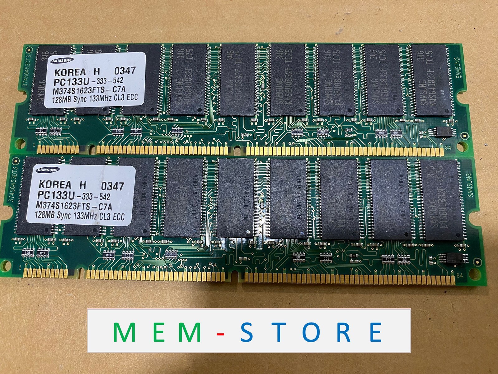 M374S1623FTS-C7A 256MB 2x128MB 133MHz PC133 ECC UDIMM RAM Asus TUV4X Motherboard