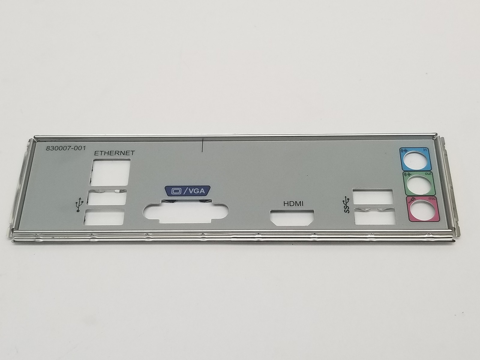 HP I/O Shield for Slimline 410-010 822766-001 Motherboards