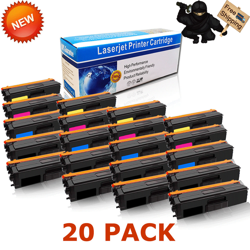 20 PK TN315 BLACK COLORS Toner For Brother HL-4150CDN HL-4570CDW 4SET CMYK