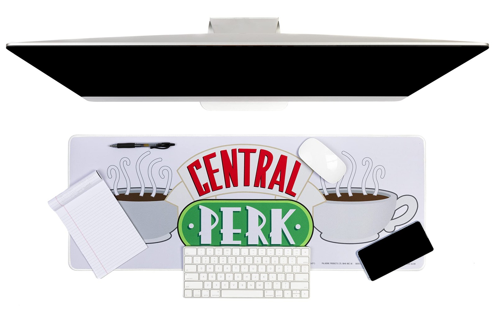 Central Perk Desk Pad Mat For Office 12 X 31 Iconic Friends Merchandise Gift
