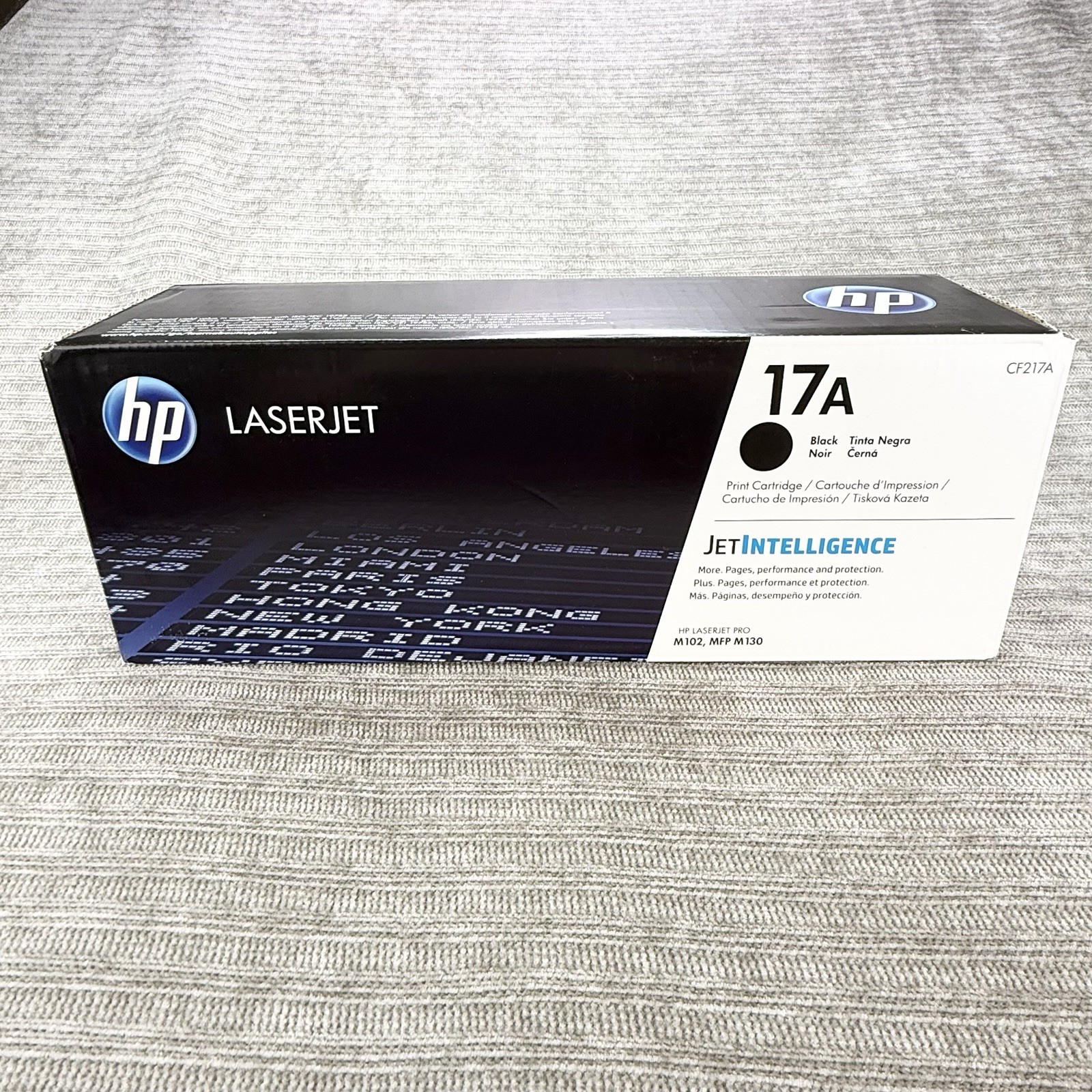 Genuine HP 17A Black Toner Cartridge CF217A Sealed New M102 M130 LaserJet Pro