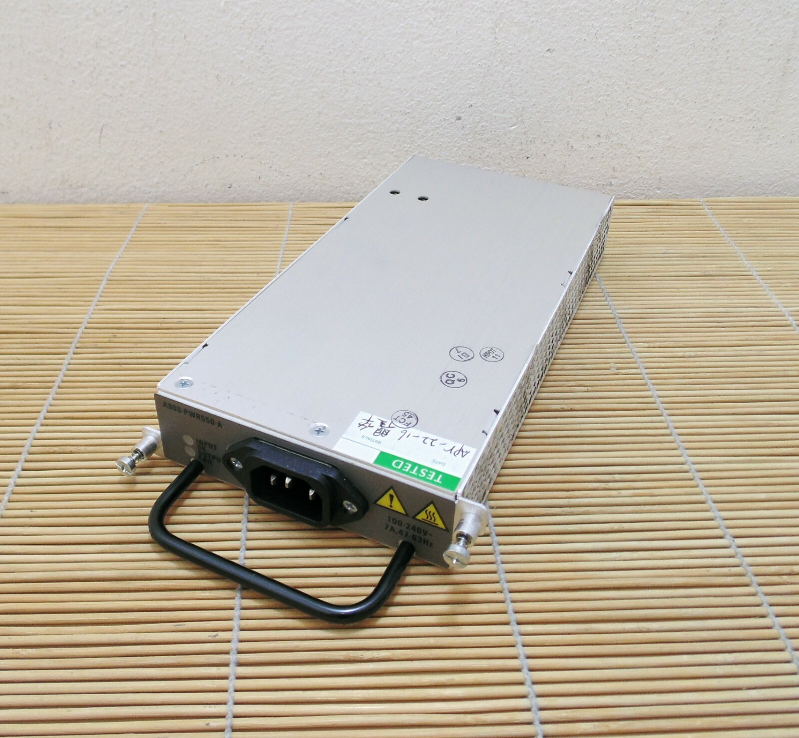 CISCO A900-PWR550-A ASR 900 550W AC Power Supply
