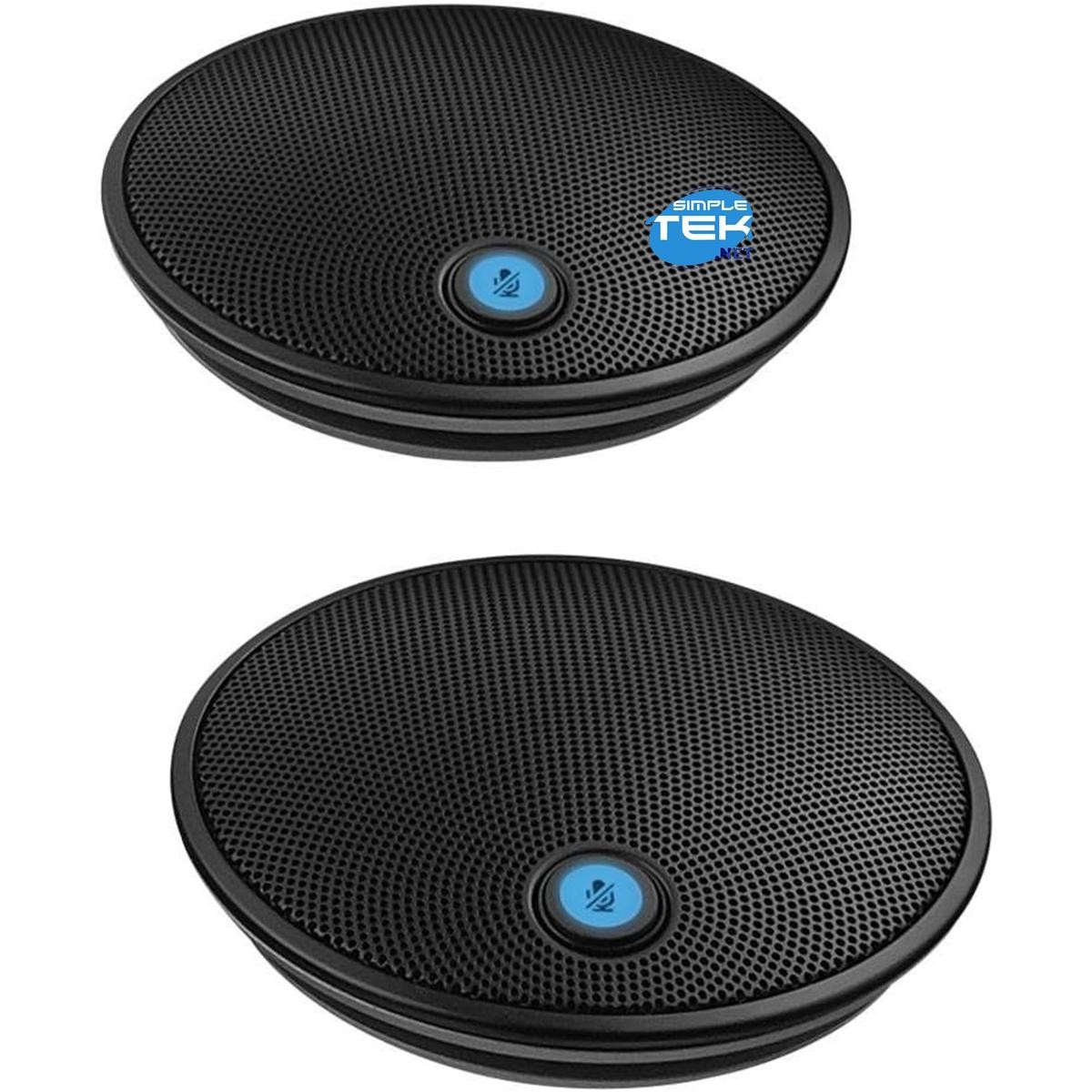 Logitech Group Kit Of 2 Conference Expansion Microphone V-u0037 989-000171_