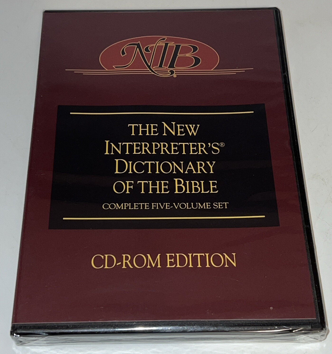 New Interpreter’s Dictionary Of The Bible Complete 5 Vol Set CD-ROM/PC - New