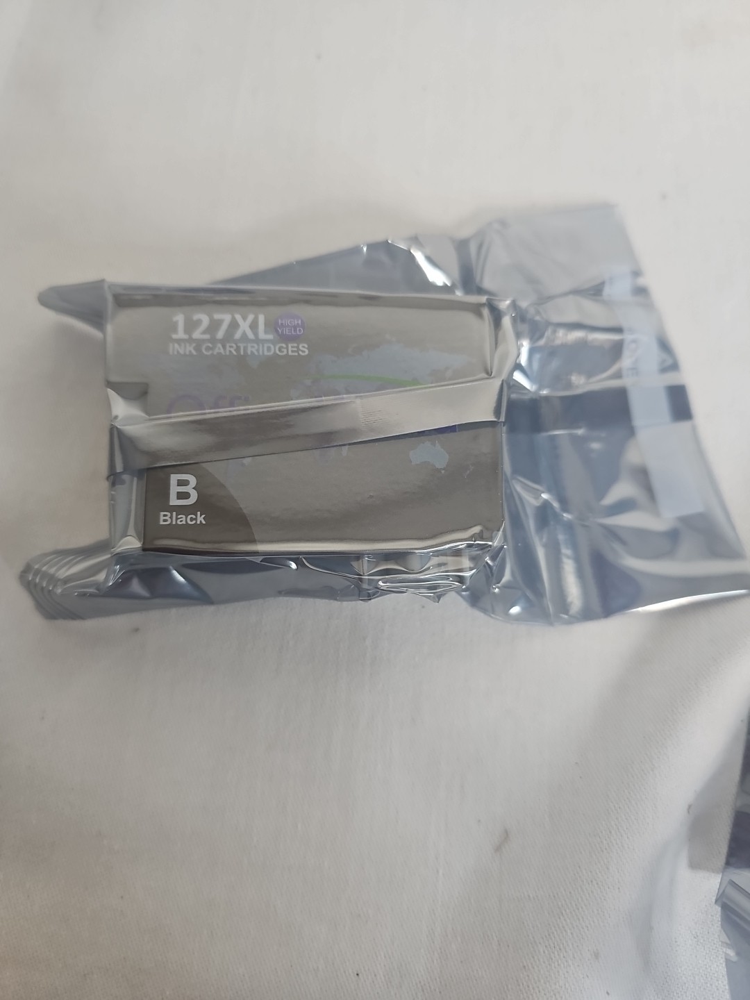 127XL Black Ink Cartridge High Yield 127 XL Sealed New