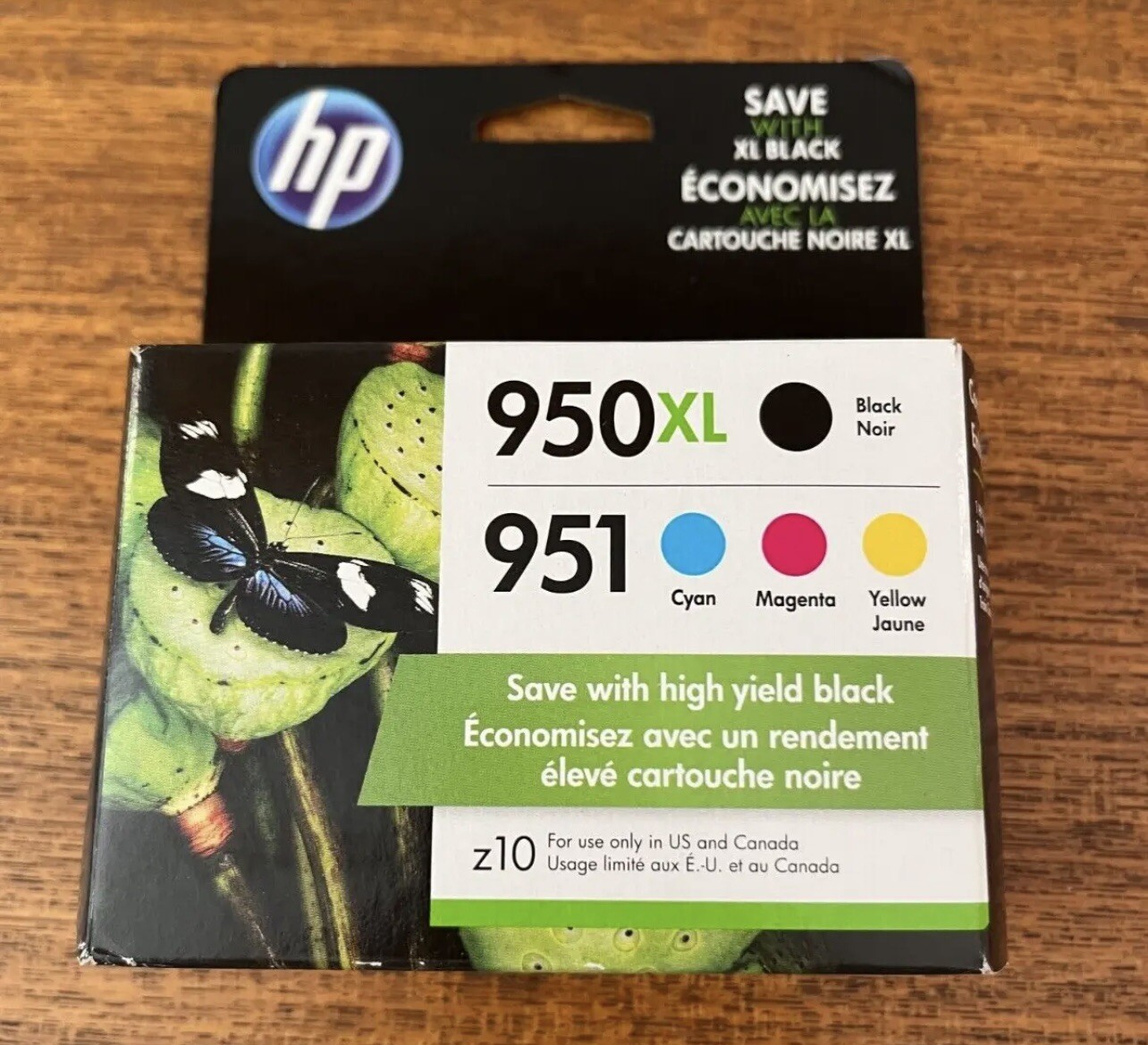 Set 4 New Genuine Factory Sealed HP 950XL 951 Ink Cartridges KCMY 8610