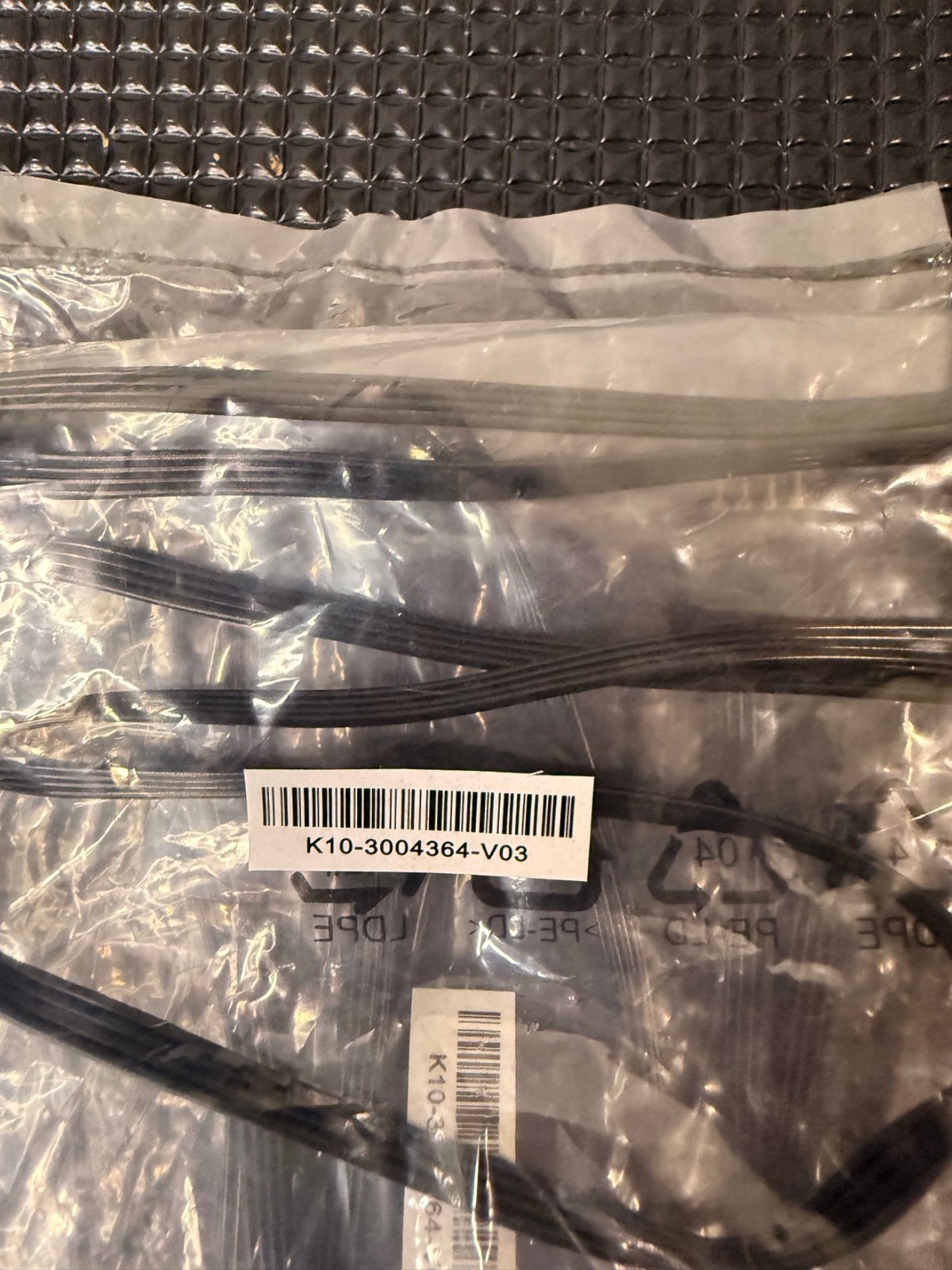 Black PCI-E Power Extension Cable Lot of 2 A2