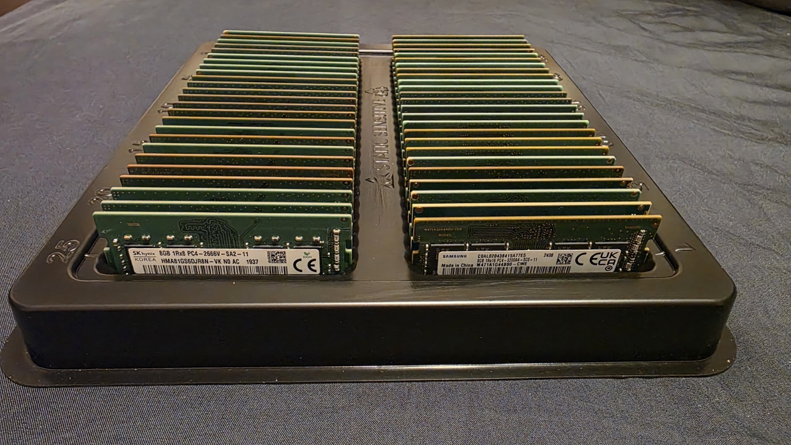 Lot Of 50 18GB 2RX8 PC4-2666-3200 Desktop Memory Module Ram
