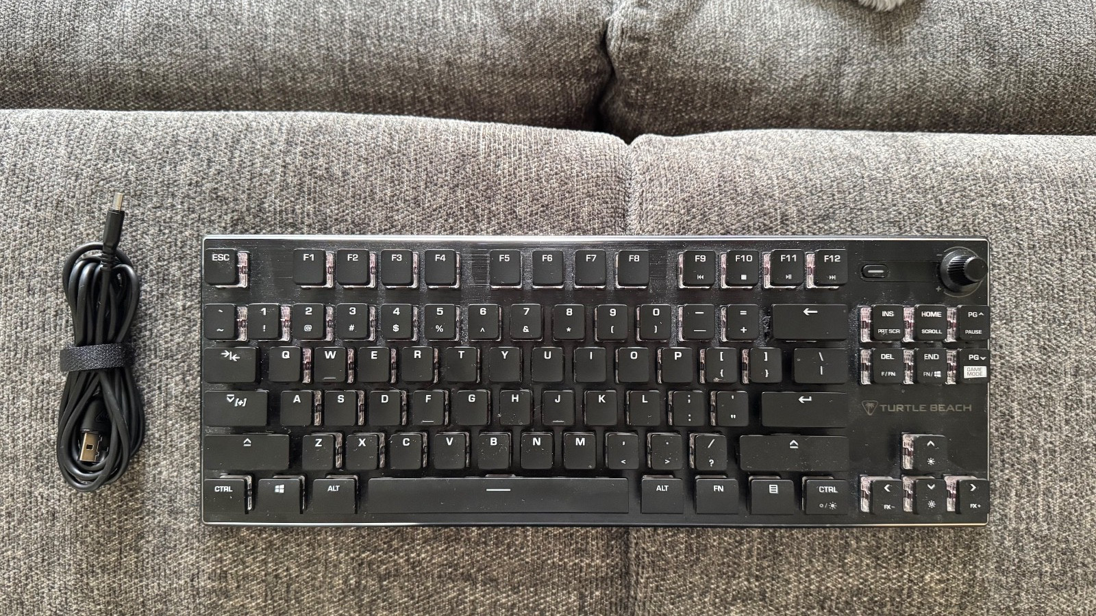 Turtle Beach Vulcan II TKL Pro Black Magnetic Mechanical RGB Gaming Keyboard