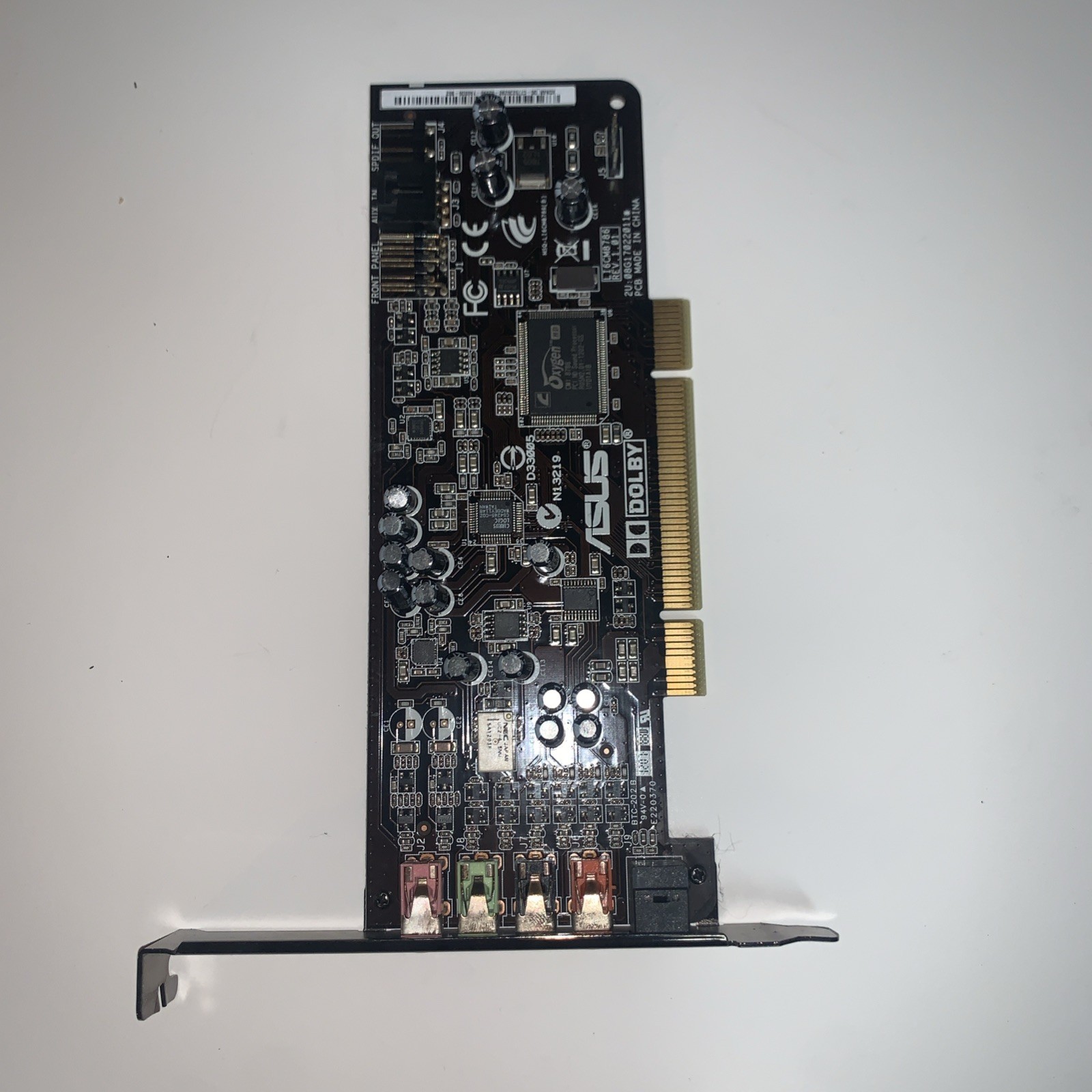 ASUS Xonar DG Gaming Series PCI 5.1 Sound Card w/ Headphone Amplifier 105dB SNR