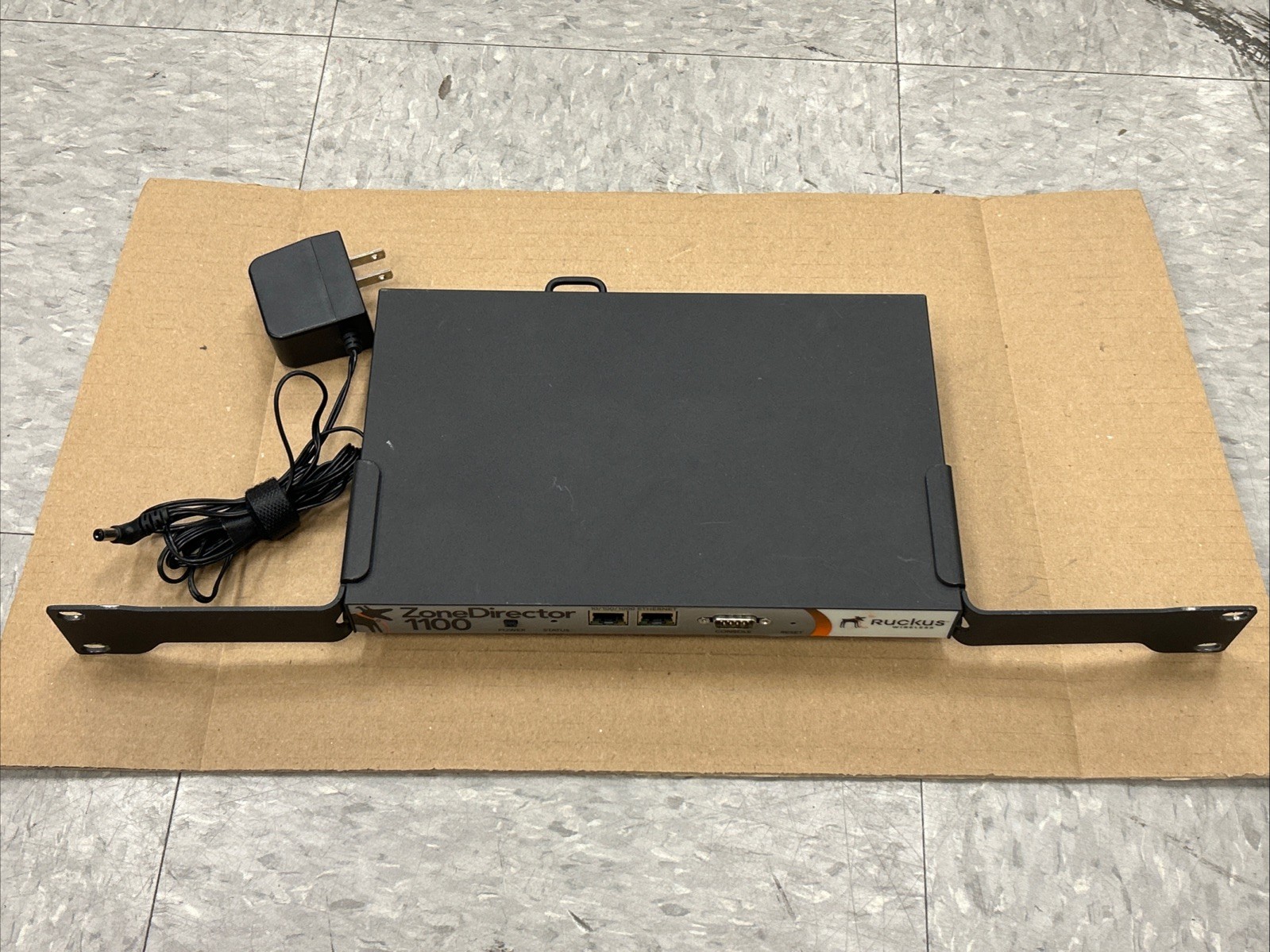 Ruckus ZoneDirector ZD1100 Wireless Controller tested power adapter hardware