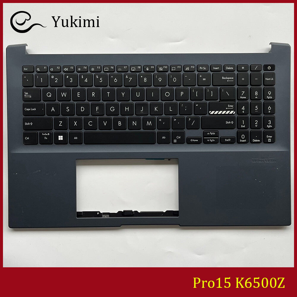 FOR ASUS Pro15 K6500Z K3500P M6500Q X3500PH Blue C Shell Backlit Keyboard