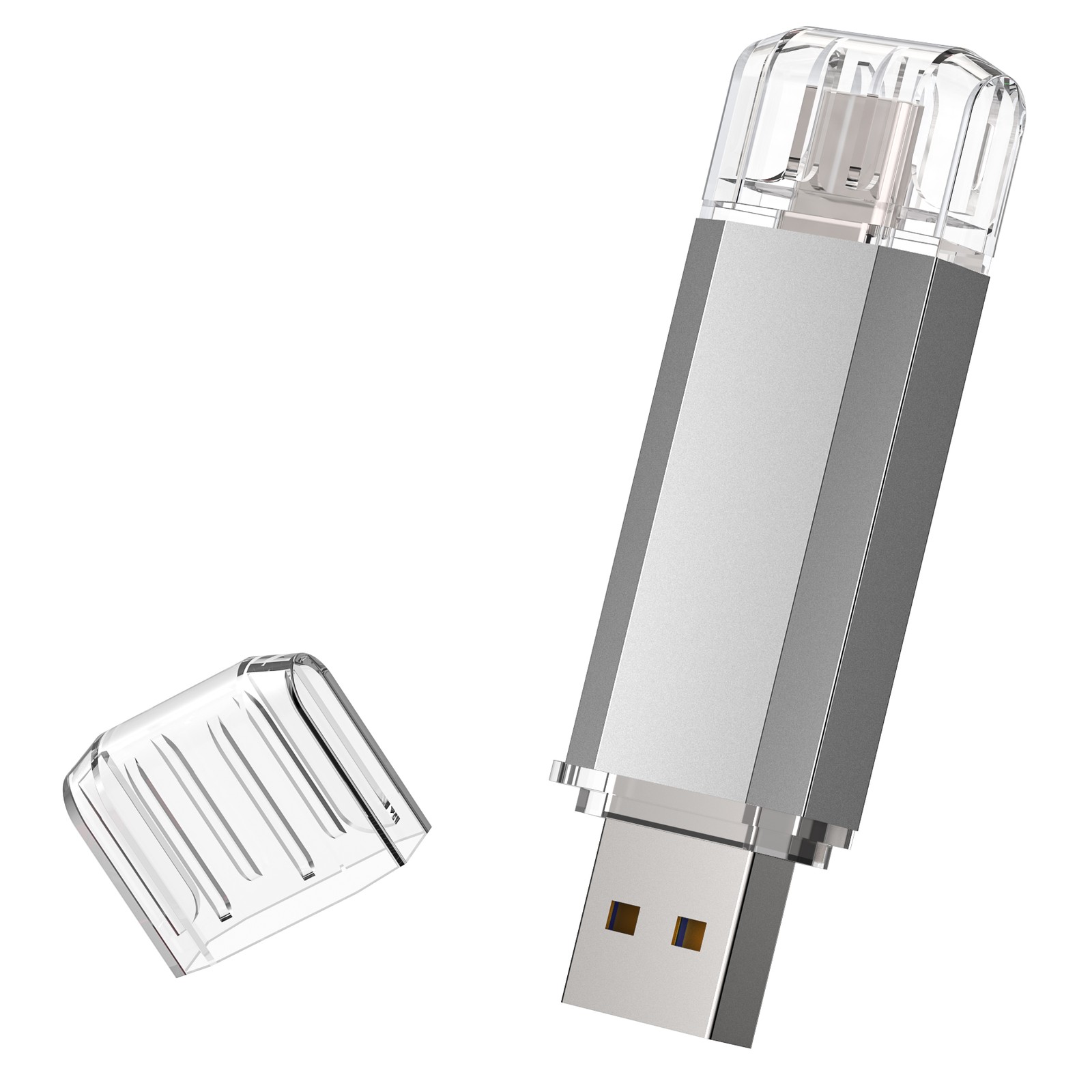 Kootion USB 2.0 2 in1 Type-C/A 32GB 64GB 128GB USB Flash Drive Dual Drive Memory
