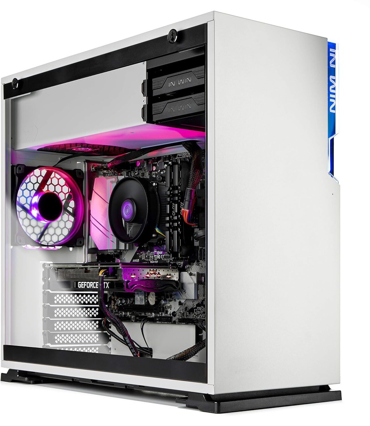 Skytech Shiva Gaming PC Desktop ST-SHIVA-0128 Ryzen 5 16GB RAM 1TB, RTX 3070
