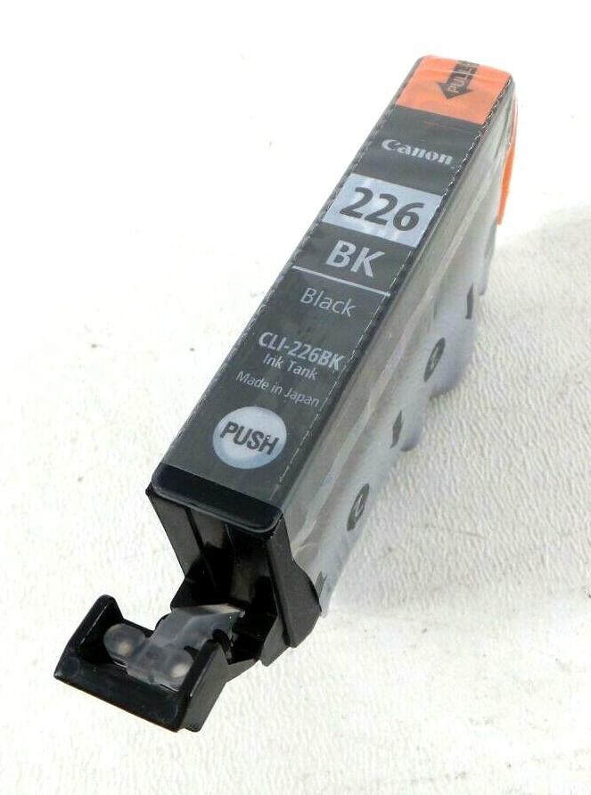 Canon OEM Ink CLI-226BK 226 Black Ink New In Factory Sealed Plastic