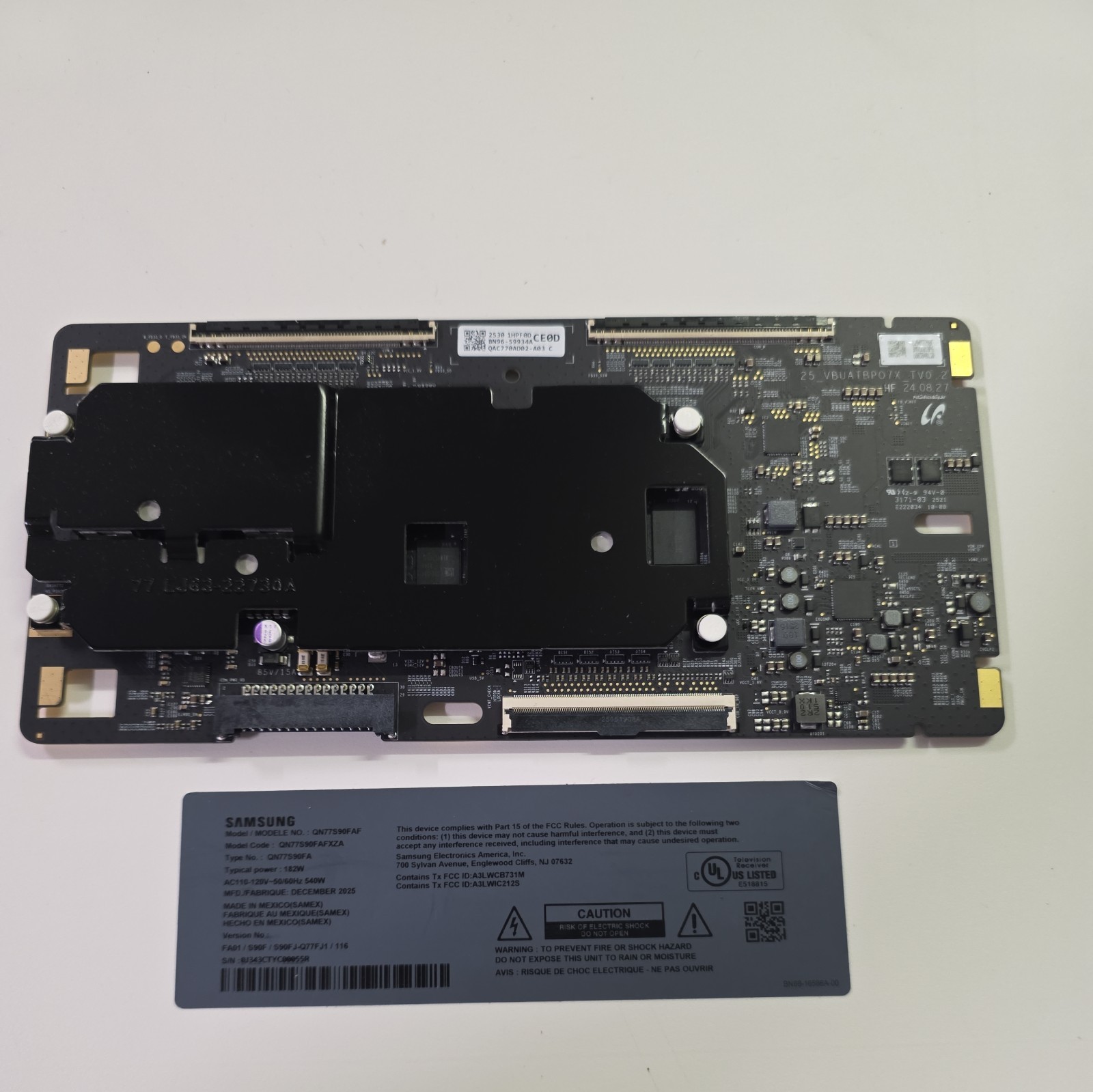 BN96-59934A - T-con Board For QN77S90FAFXZA