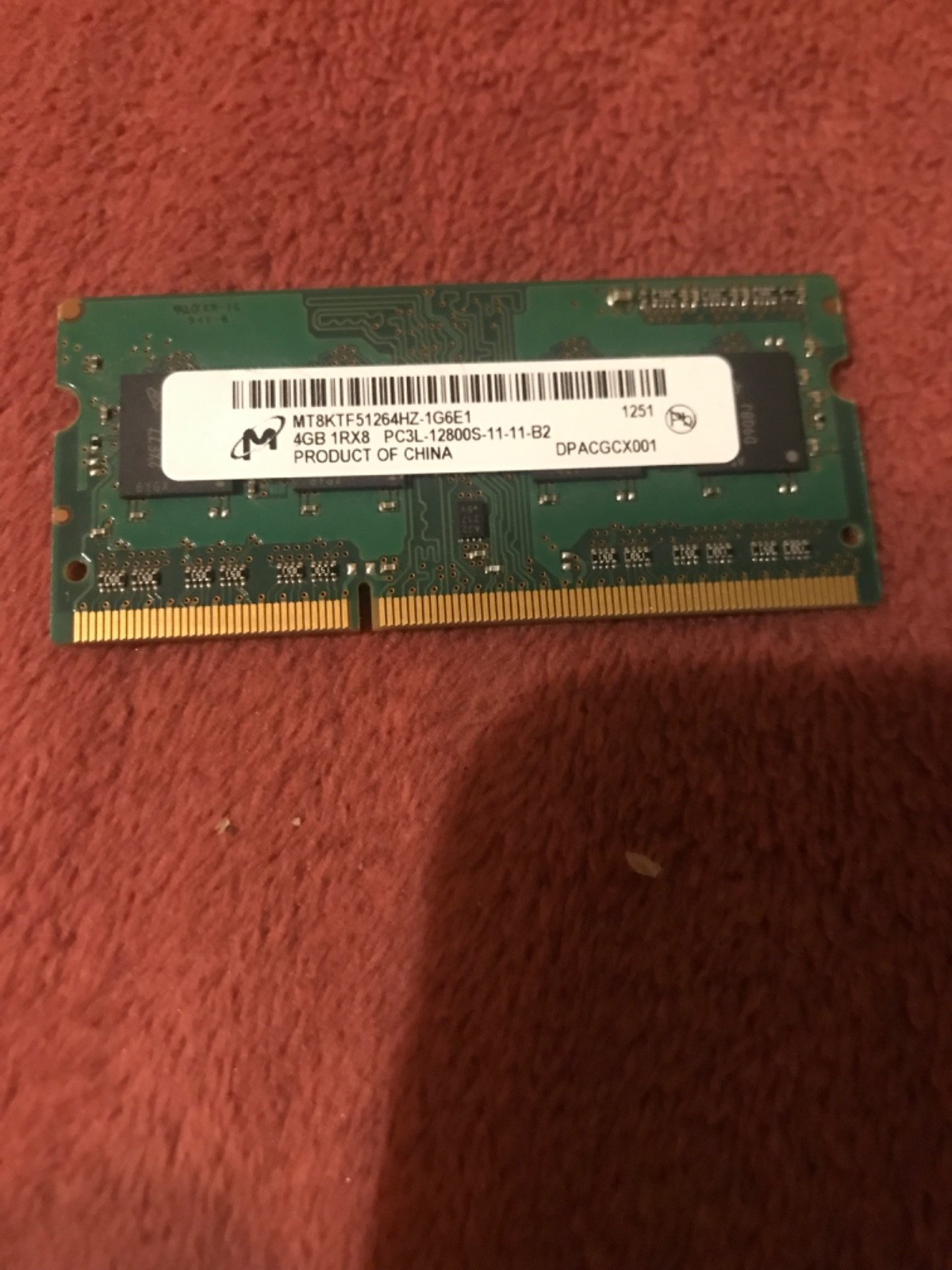 6 ram memory 4 and 1gb for laptops there are 3 DDR4 and 3 DDR3